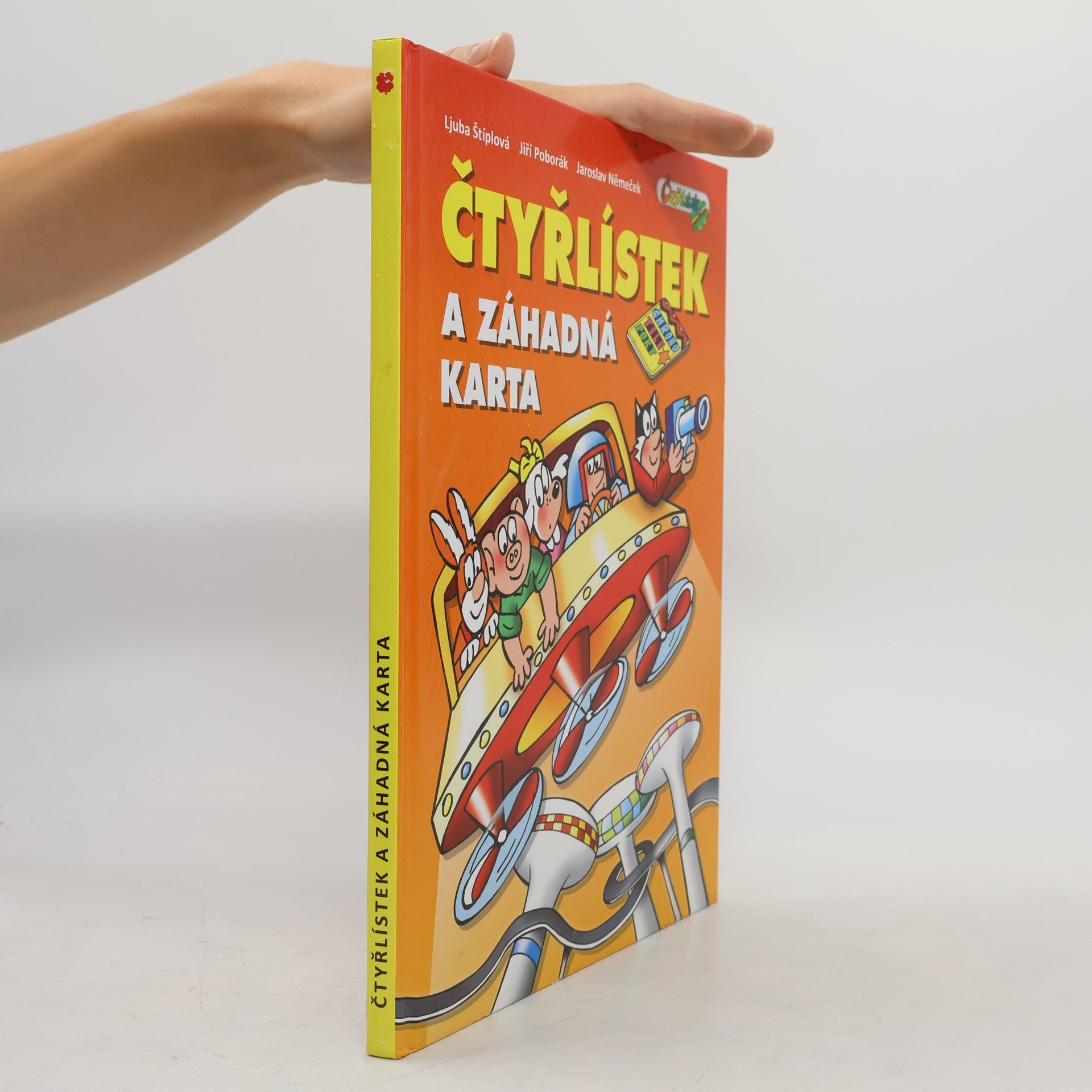 Ljuba Štíplová Čtyřlístek a záhadná karta