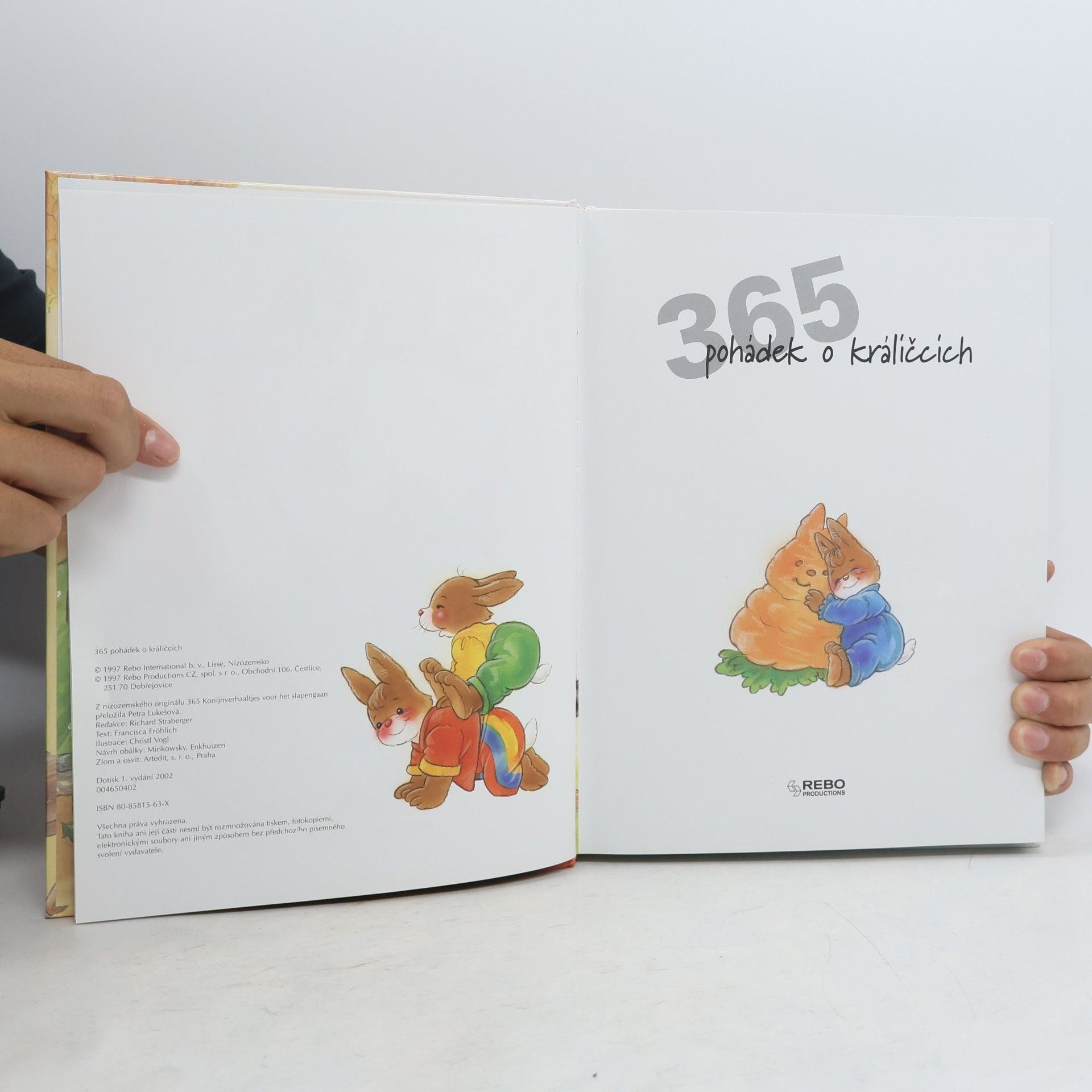 Francisca Fröhlich 365 pohádek o králíčcích