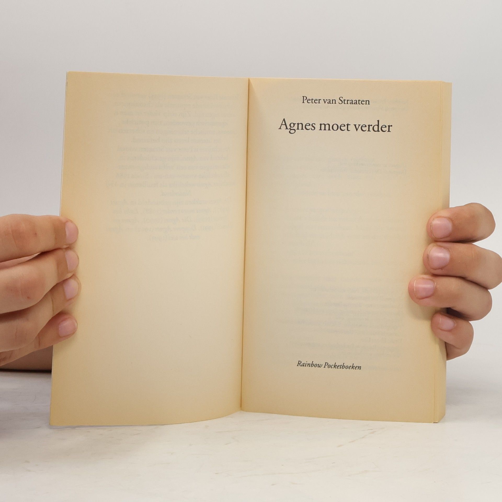 Peter van Straaten Rainbow pocketboeken - 153: Agnes moet verder