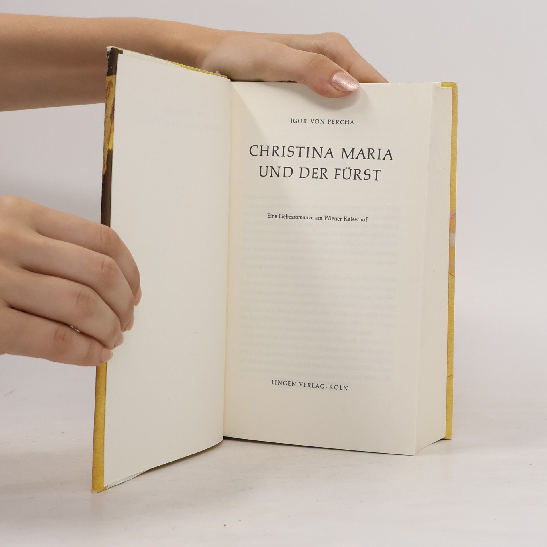 Igor Šentjurc Christina Maria und der Fürst