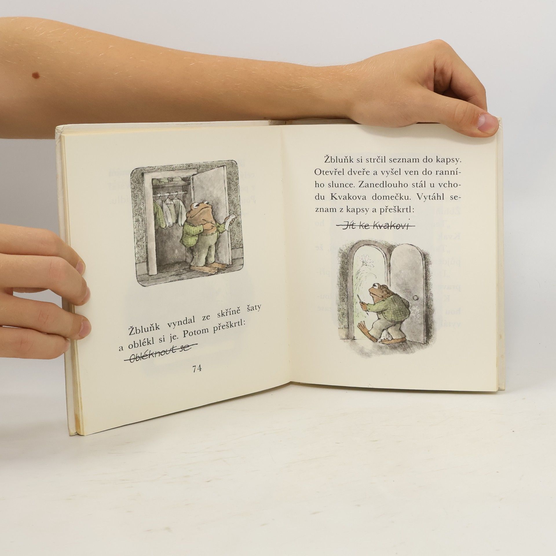 Arnold Lobel Kvak a Žbluňk jsou kamarádi