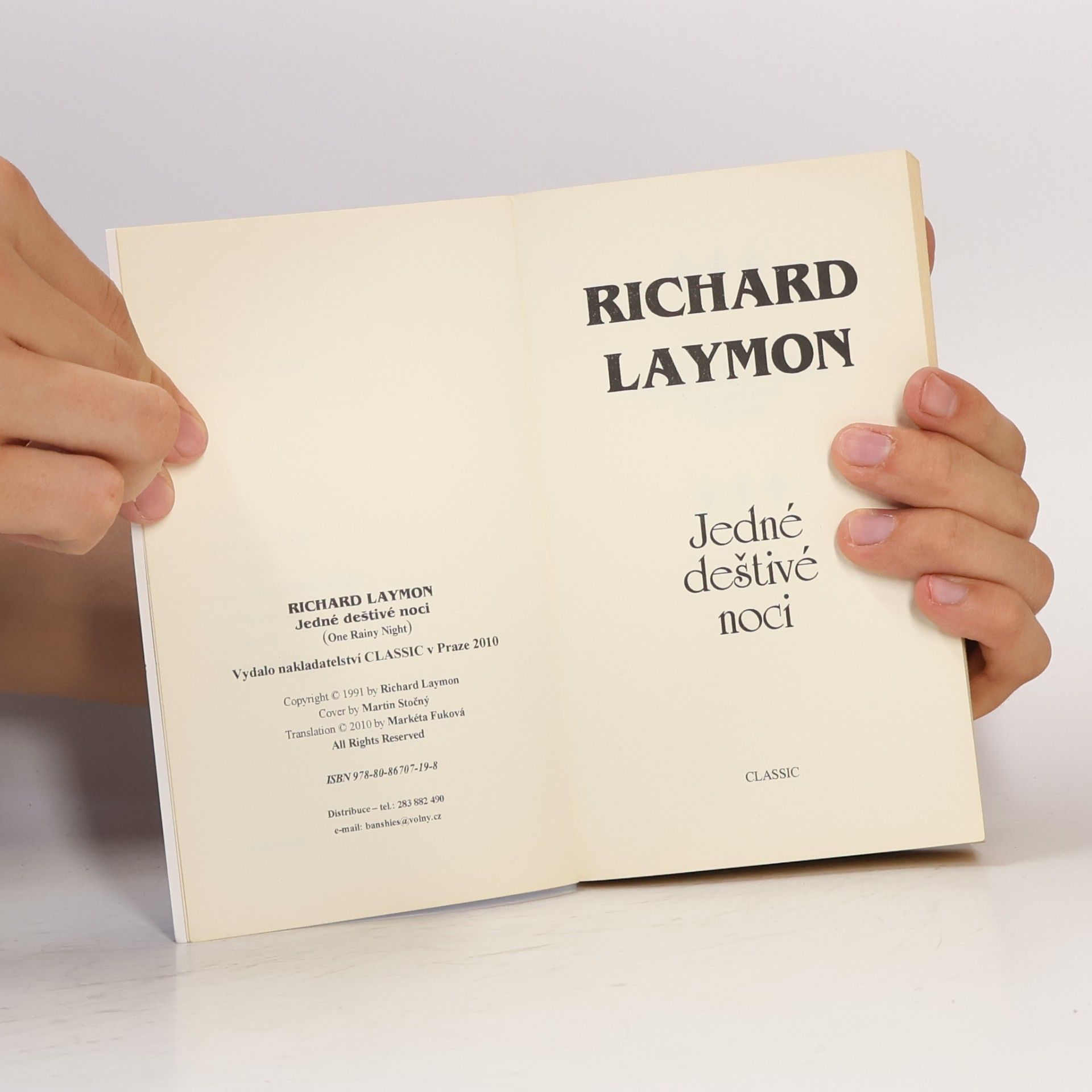 Richard Laymon Jedné deštivé noci
