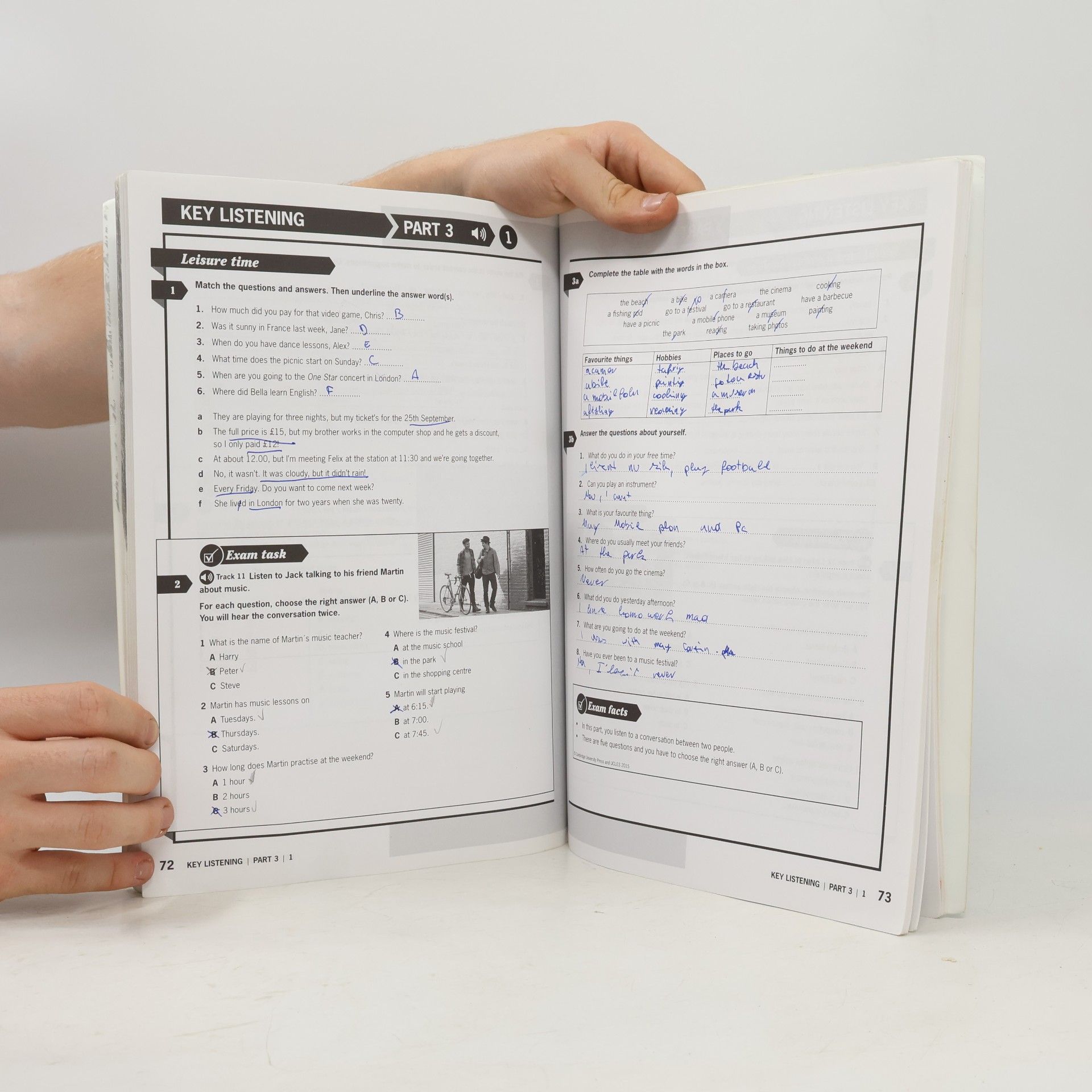 Susan White Cambridge English Exam. Booster for Key and Key for Schools. Without Answer Key.