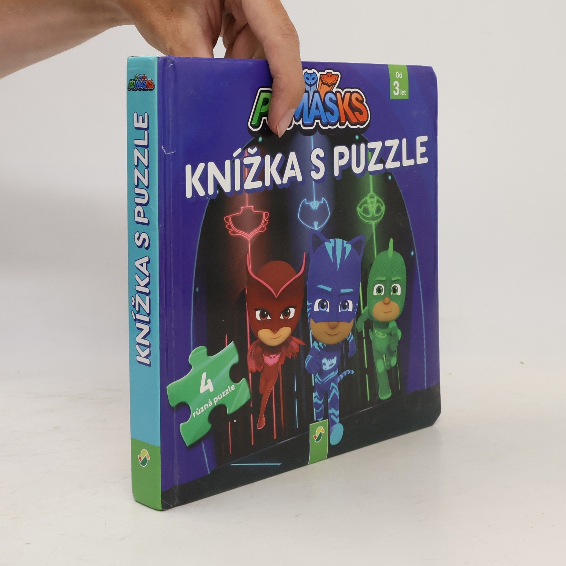 Autorenkollektiv PJmasks. Knižka s puzzle