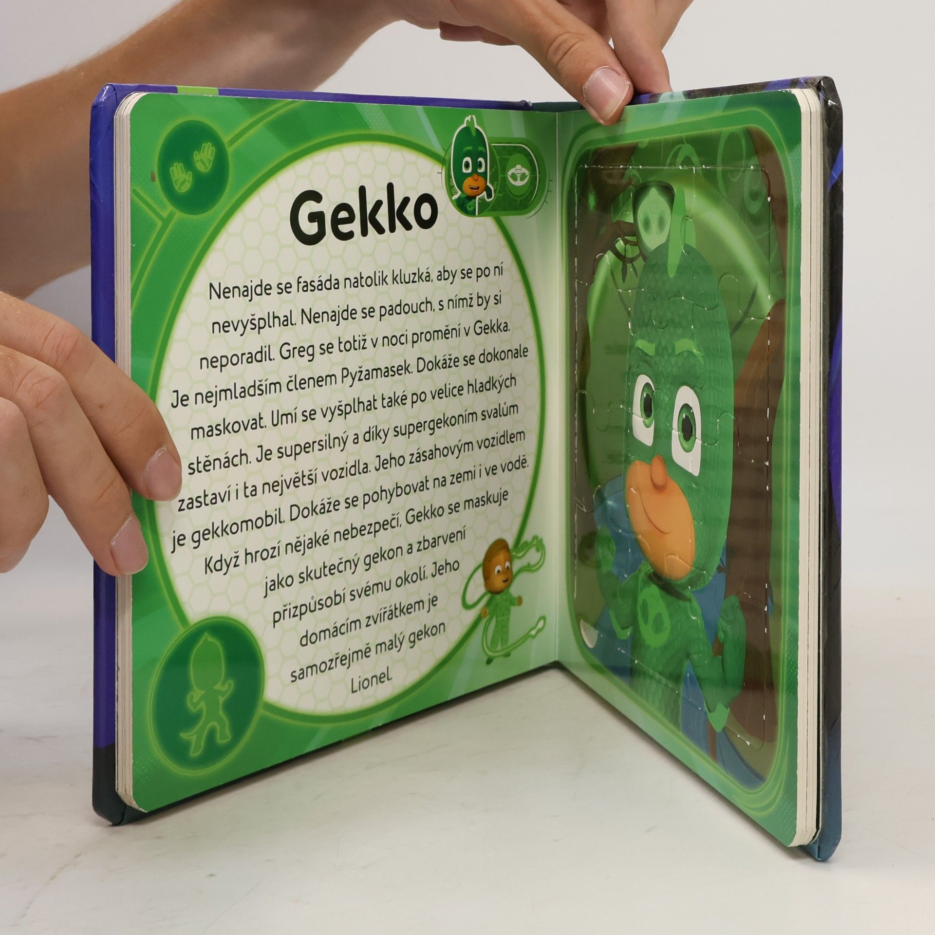 Auteurscollectief PJmasks. Knižka s puzzle
