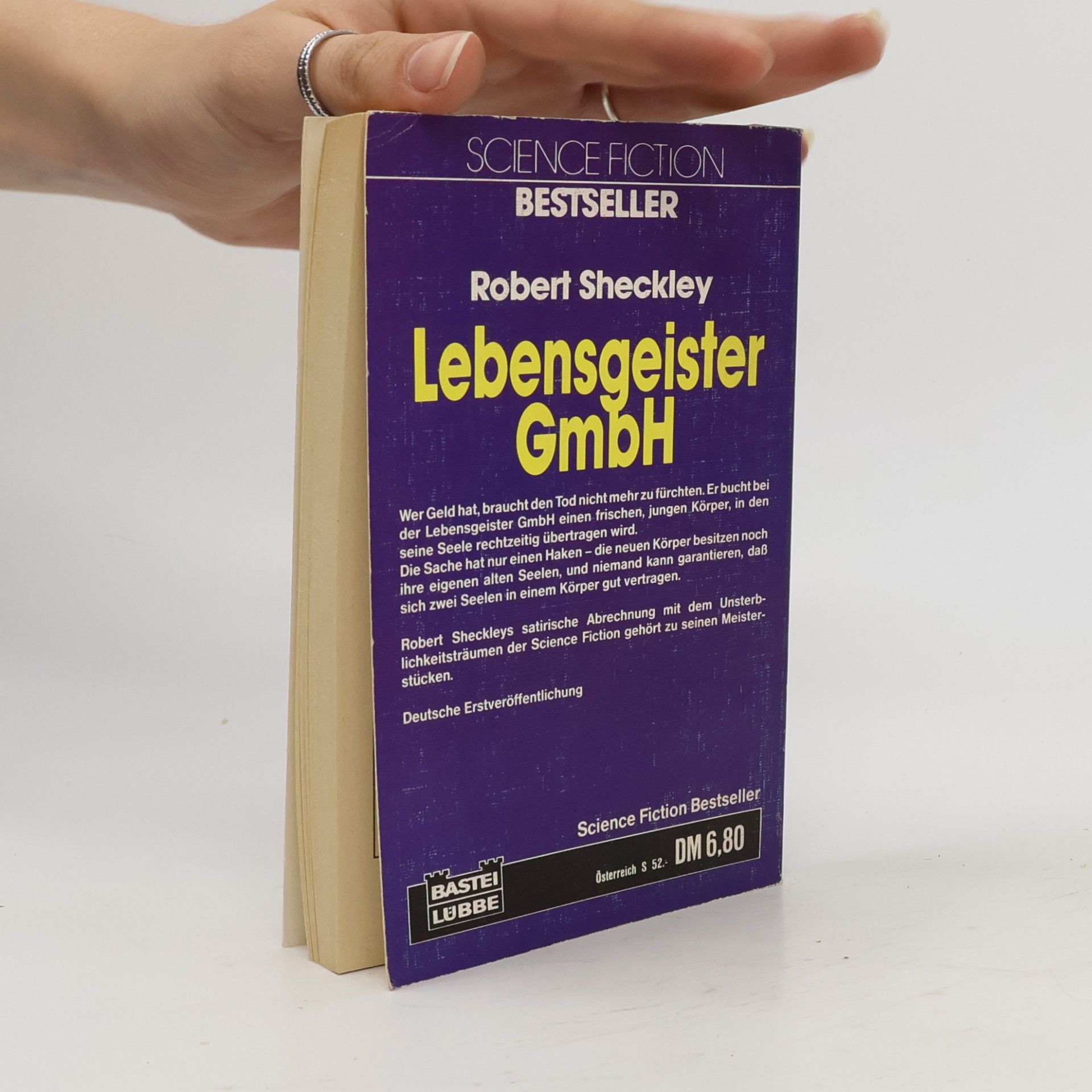 Robert Sheckley Lebensgeister-GmbH