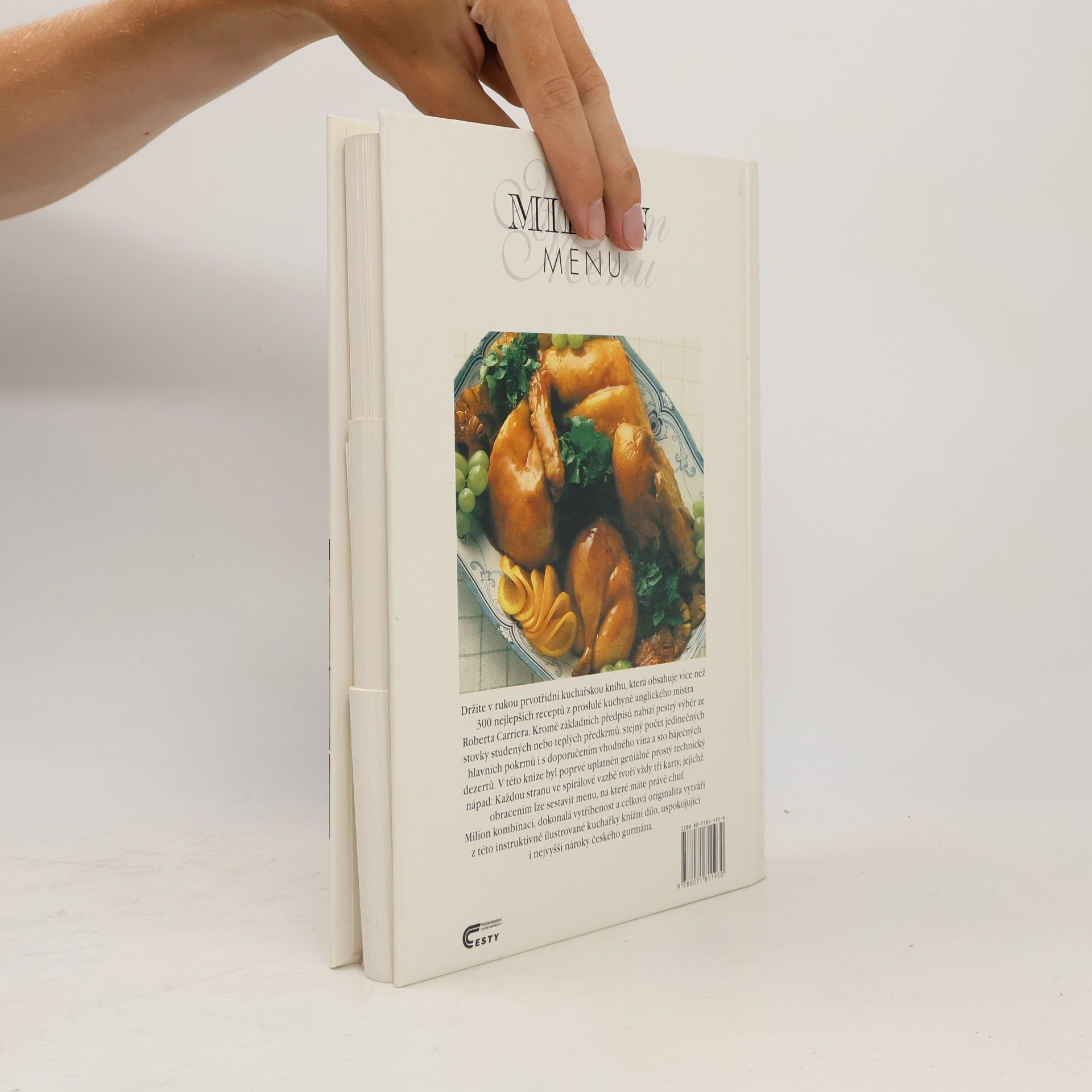 Robert Carrier Milion menu
