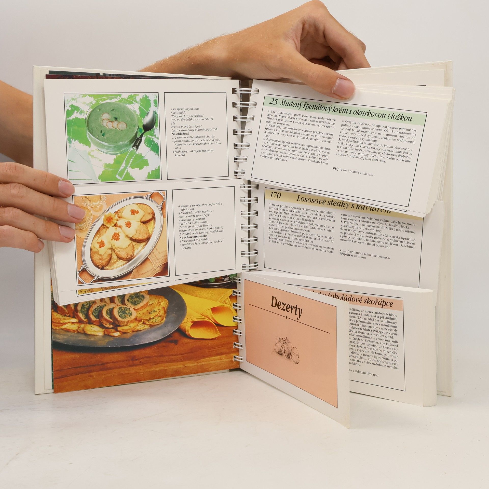 Robert Carrier Milion menu