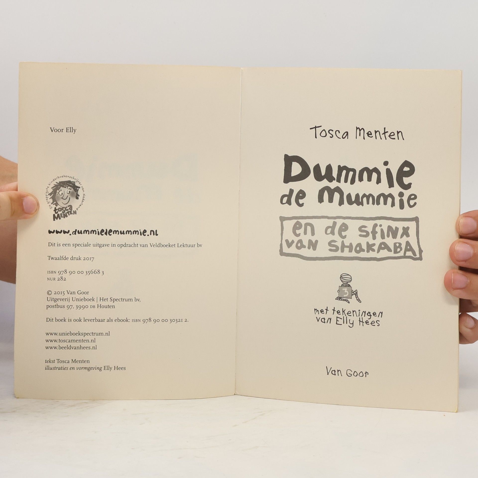 Tosca Menten Dummie de Mummie en de sfinx van Shakaba