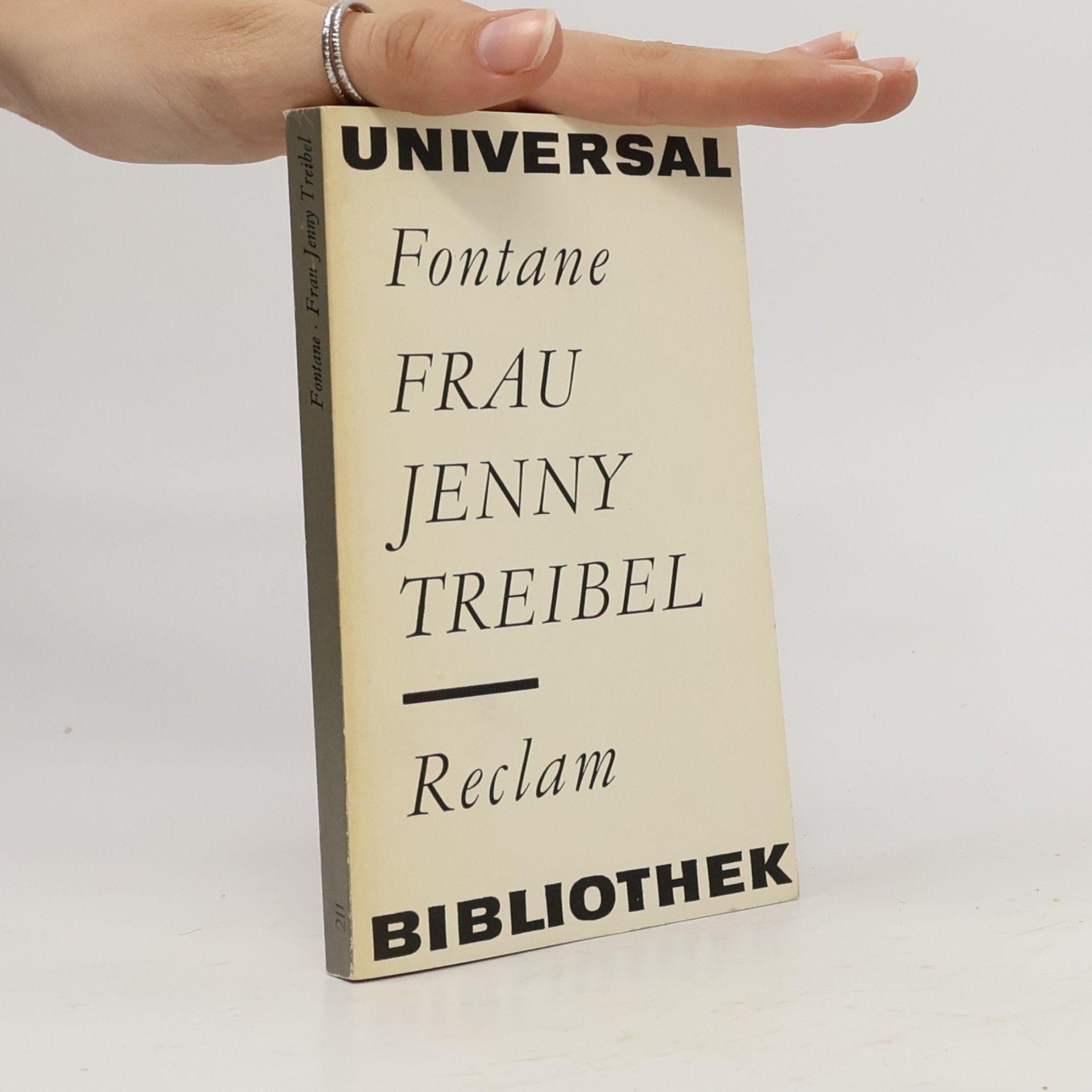 Theodor Fontane Frau Jenny Treibel
