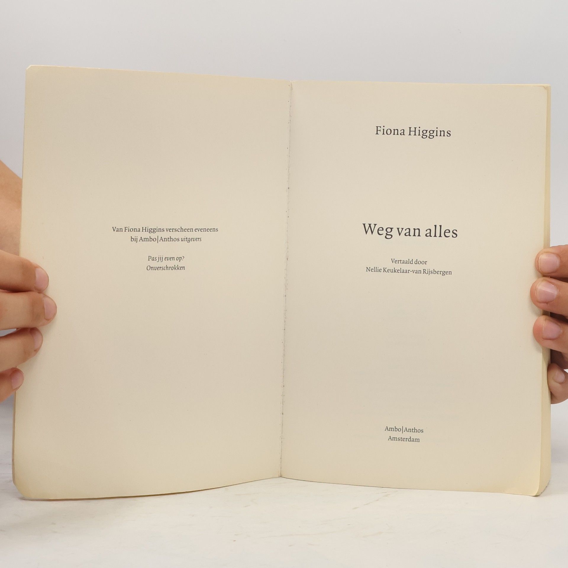 Fiona Higgins Weg van alles - special Reefman