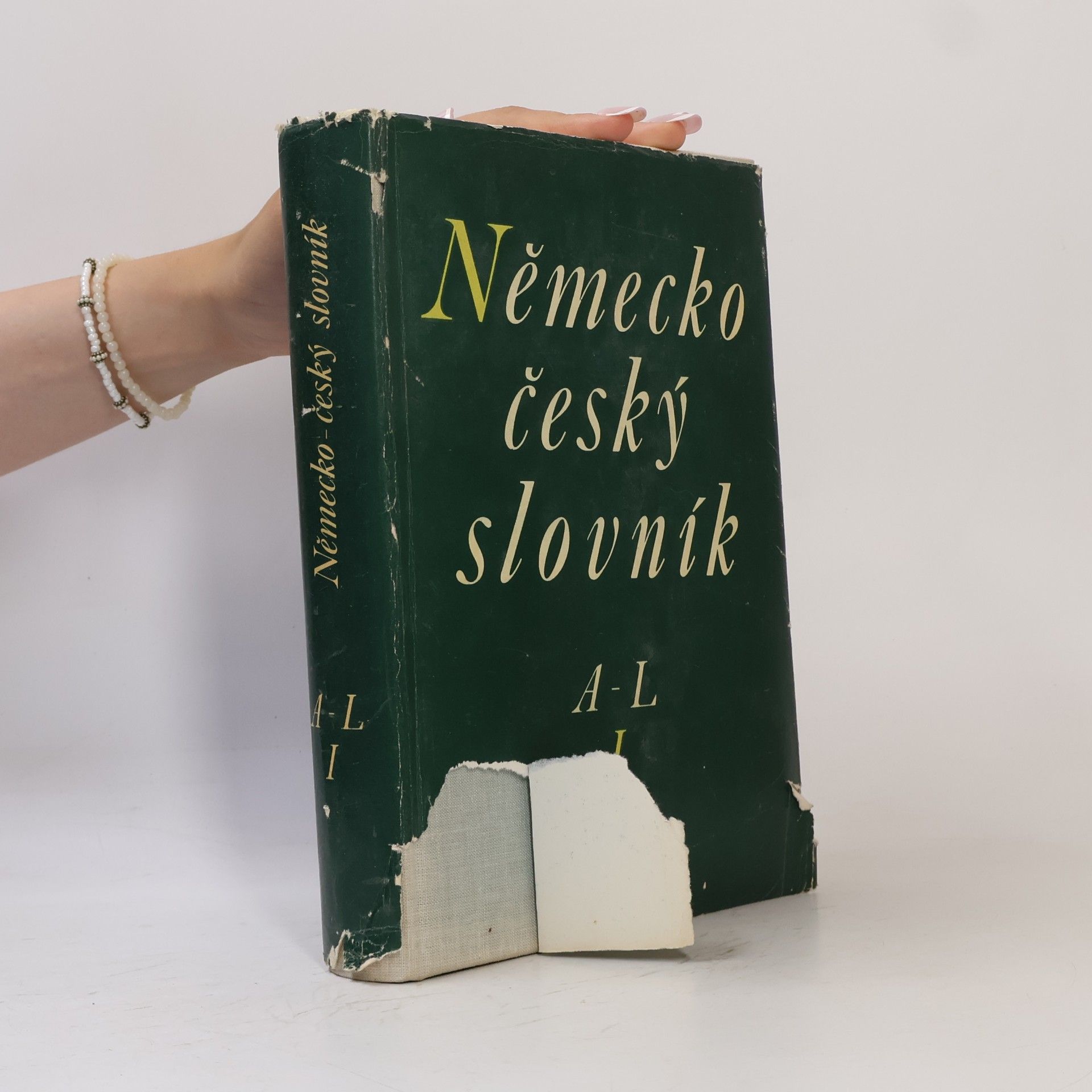Hugo Siebenschein Německo-český slovník. A-L. 1. díl
