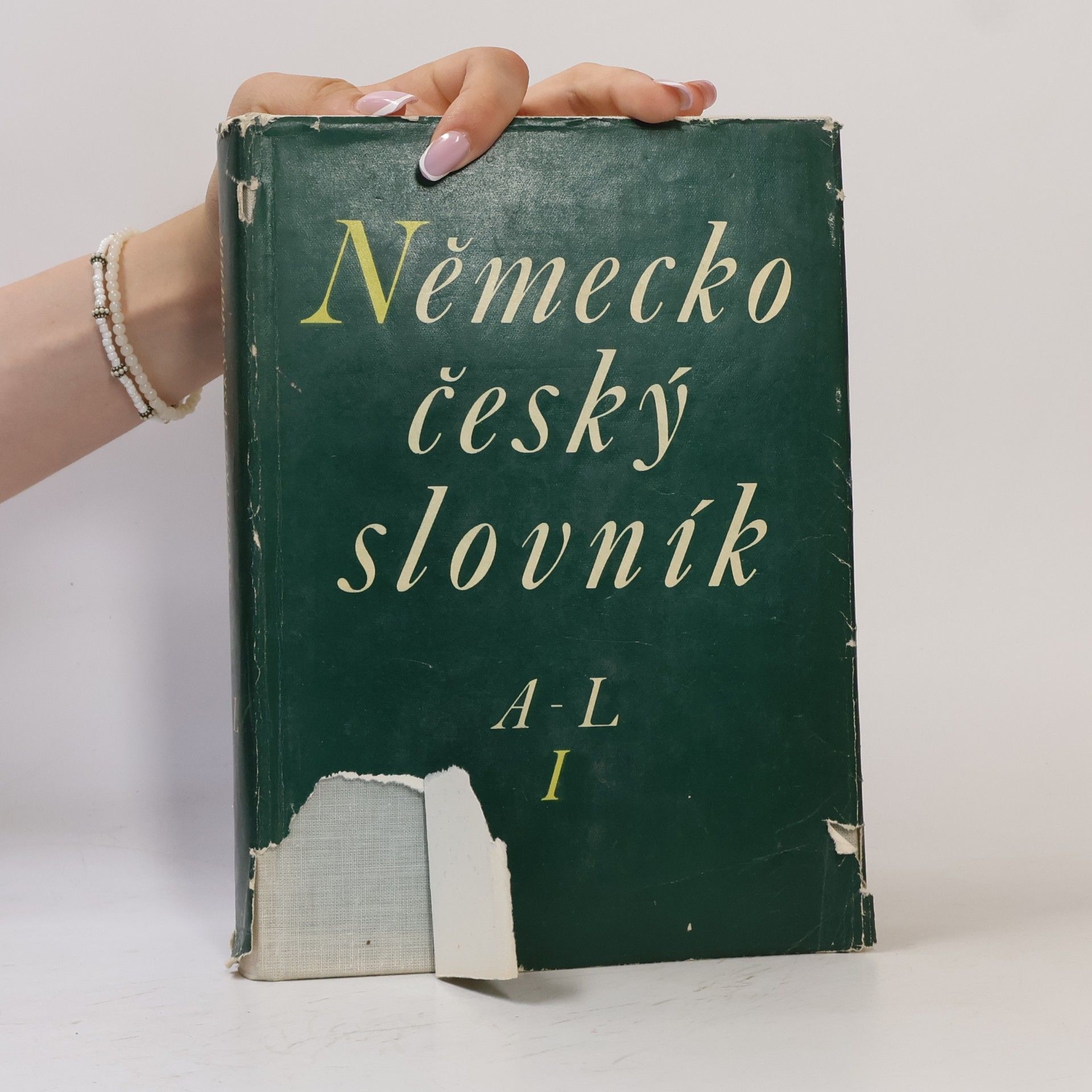 Hugo Siebenschein Německo-český slovník. A-L. 1. díl