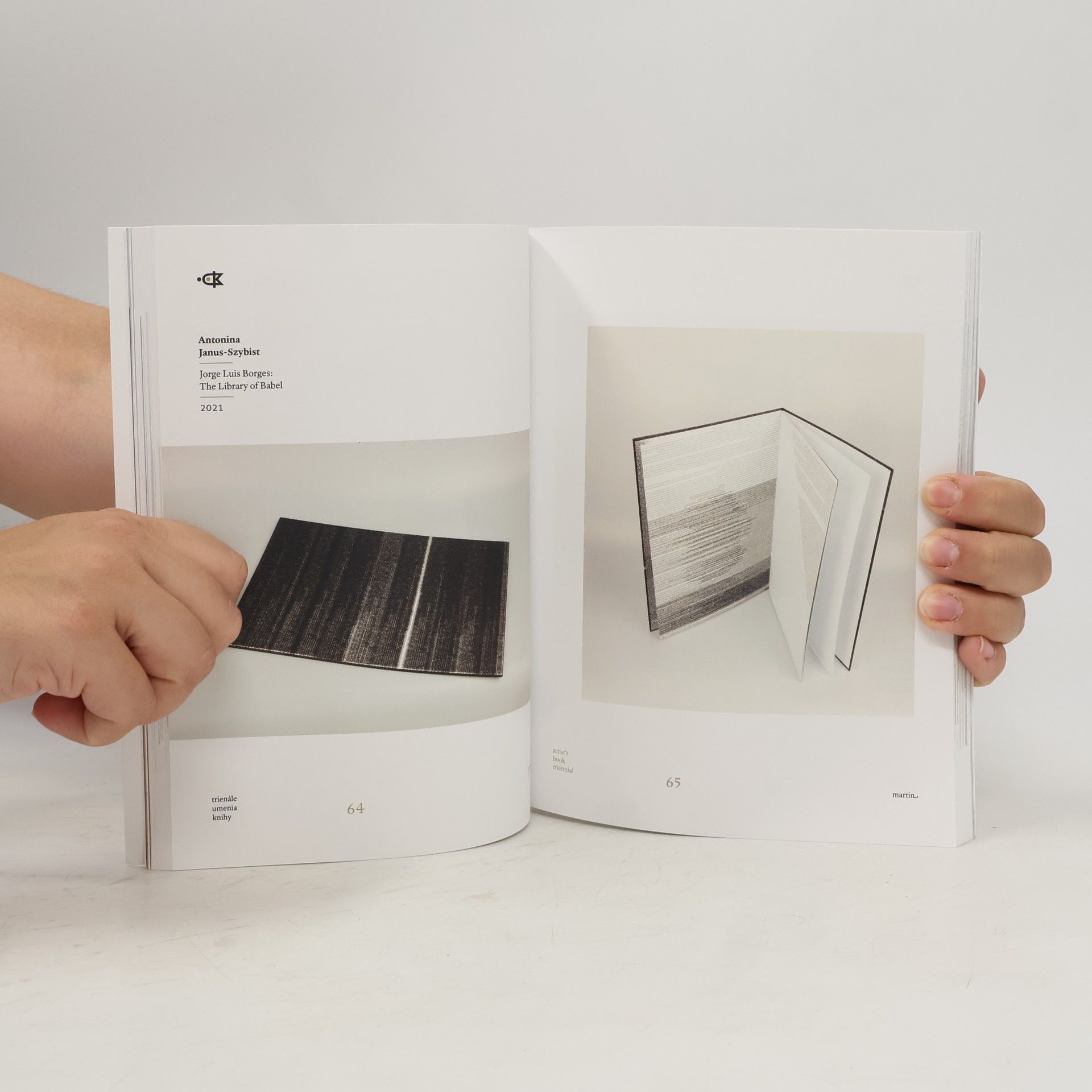 Jarmila Kováčová Trienále Umenia Knihy Martin / Artist's Book Triennial IV