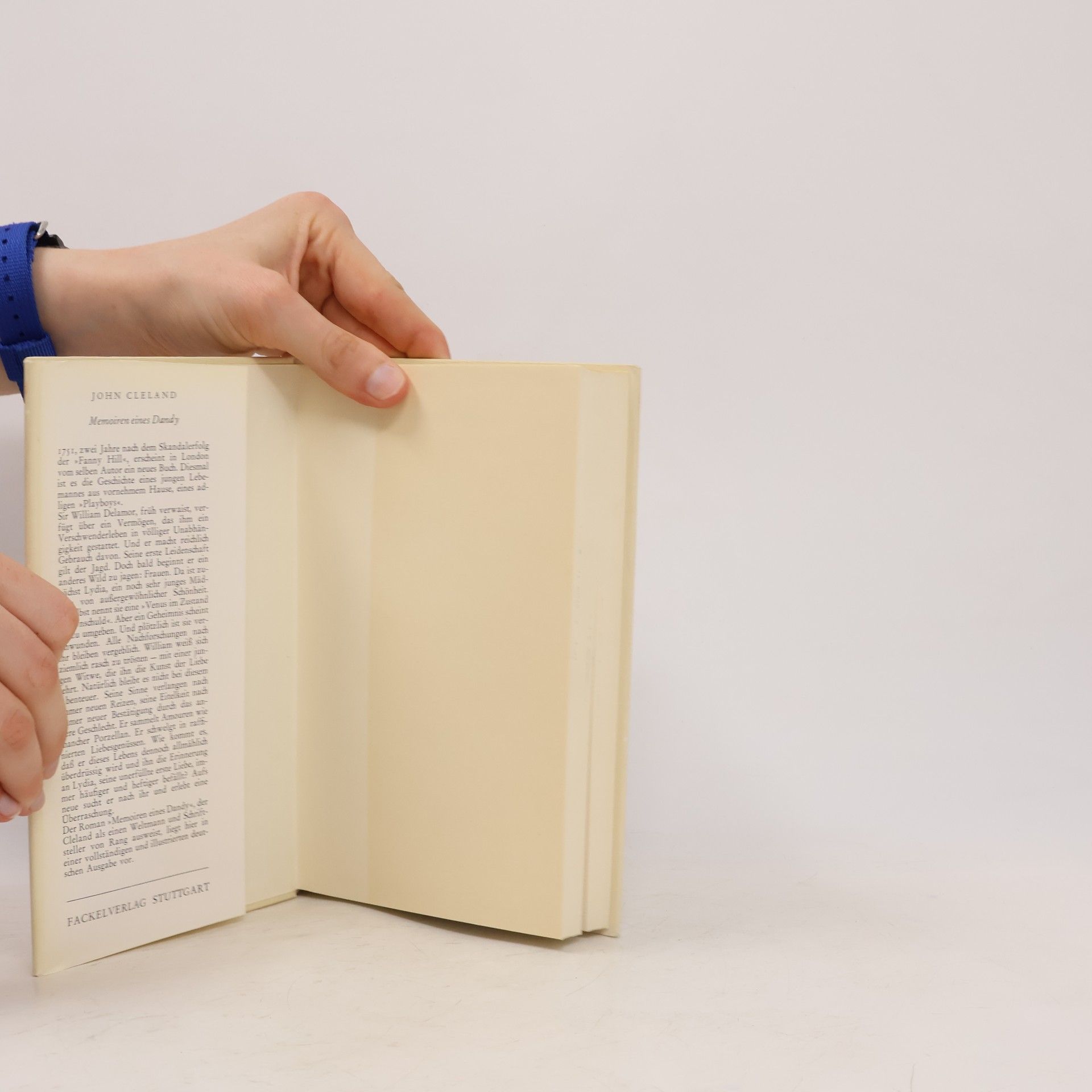 John Cleland Memoiren eines Dandy