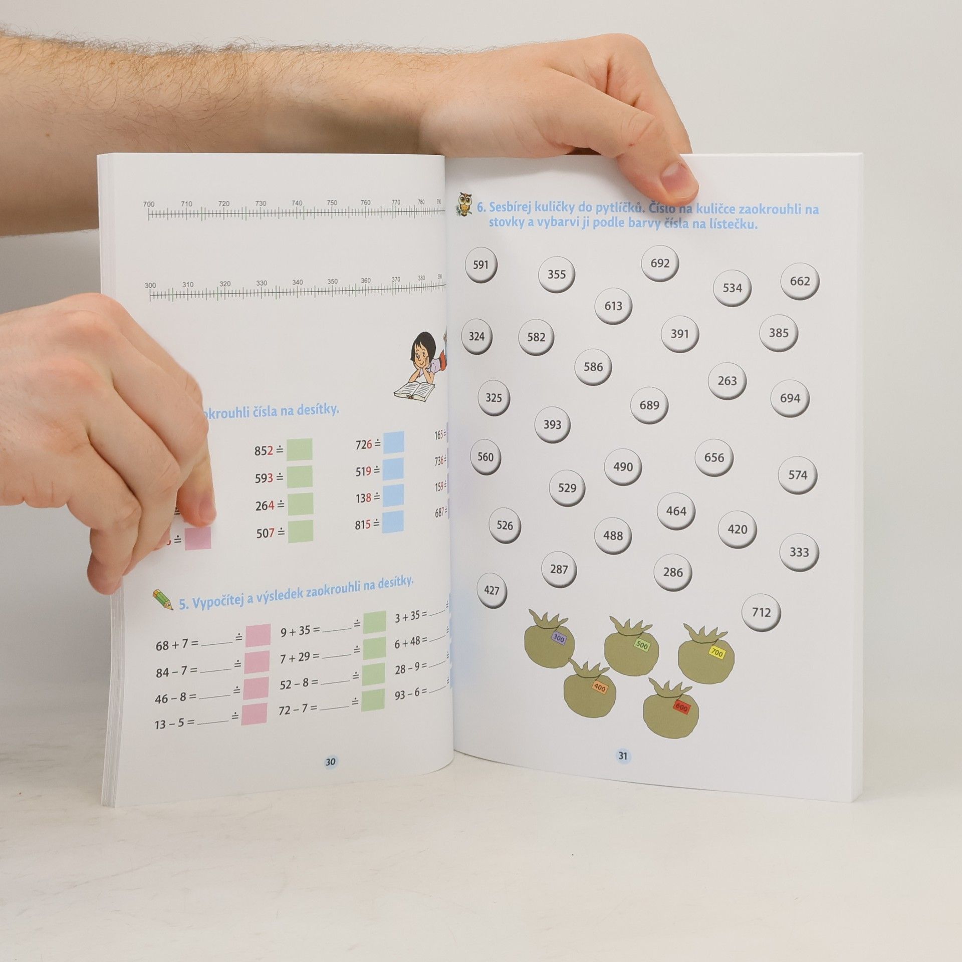 Simona Špačková Matematika v malíčku pro 3. třídu