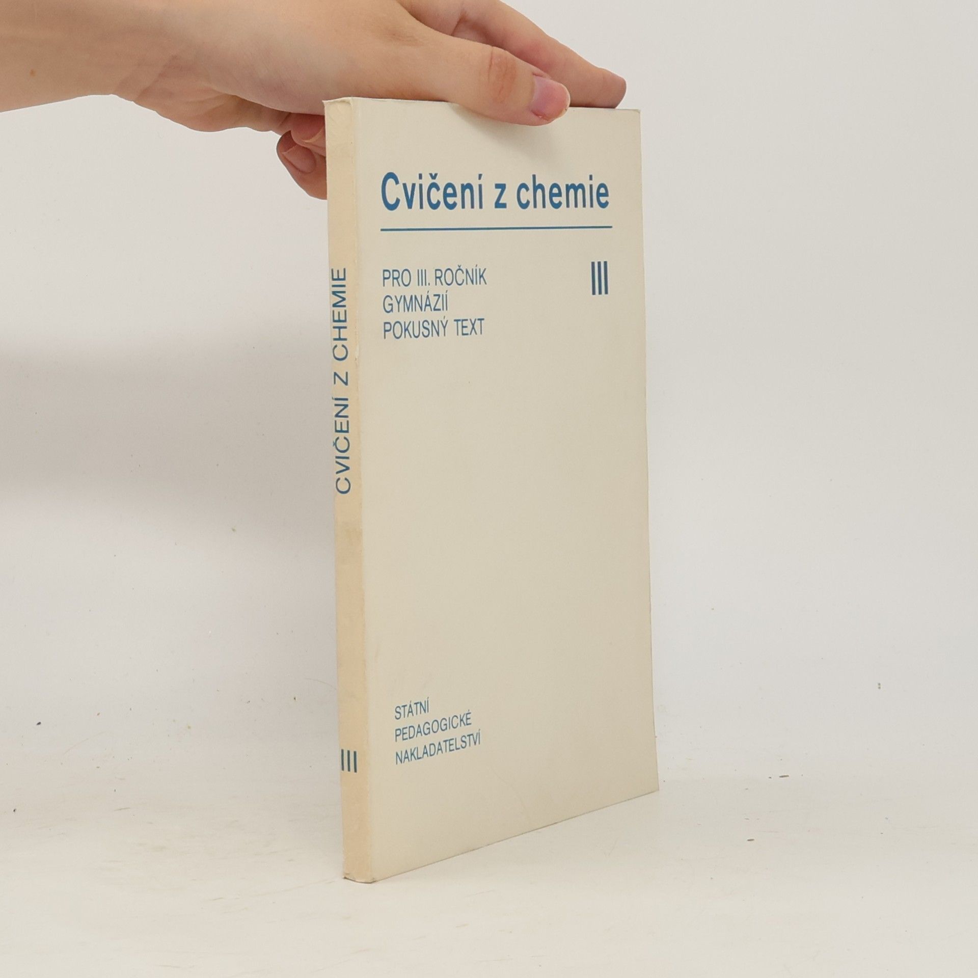 Autorenkollektiv Cvičení z chemie III.