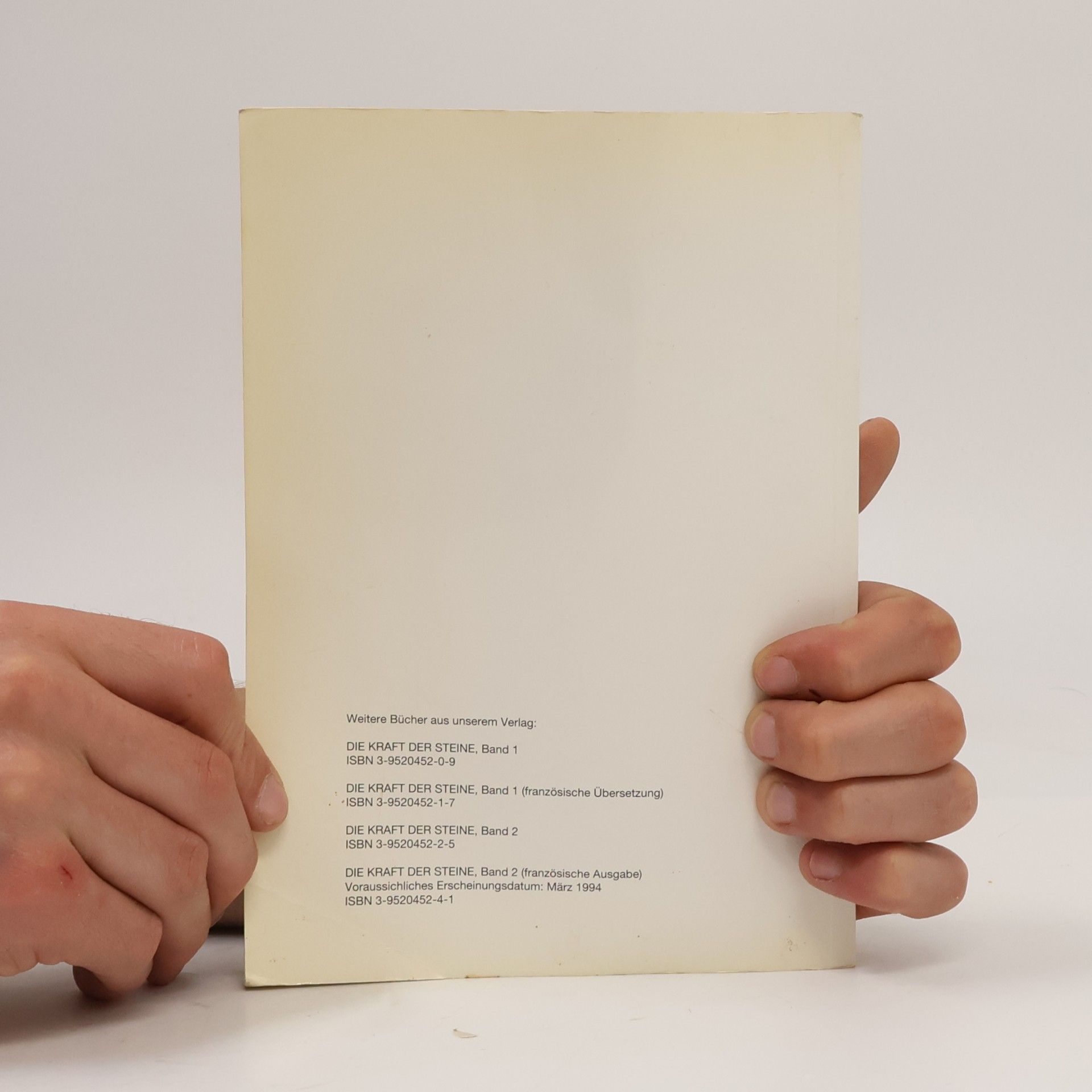 Edith Schaufelberger-Landherr Die Kraft der Steine