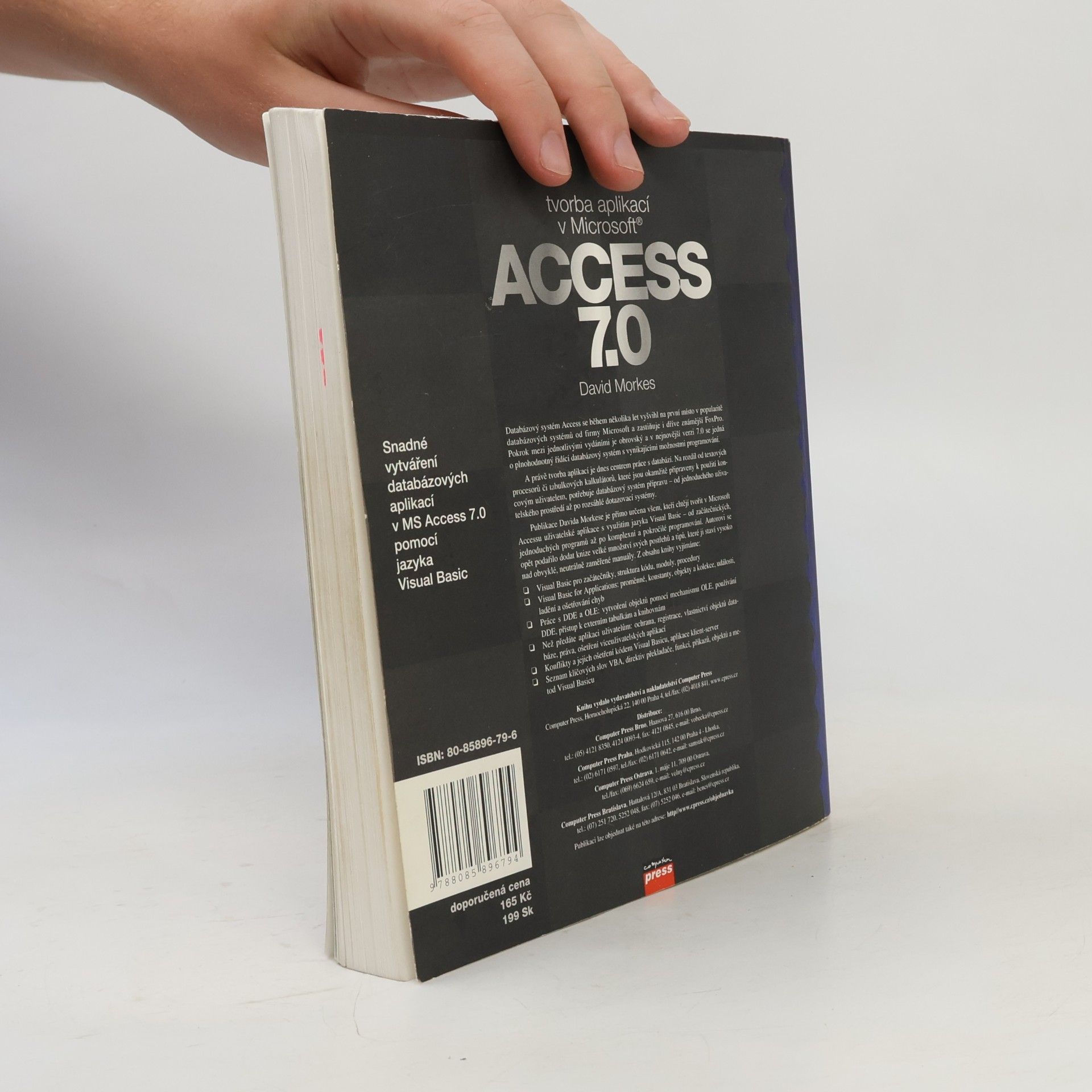 David Morkes Tvorba aplikací v Microsoft Access 7.0