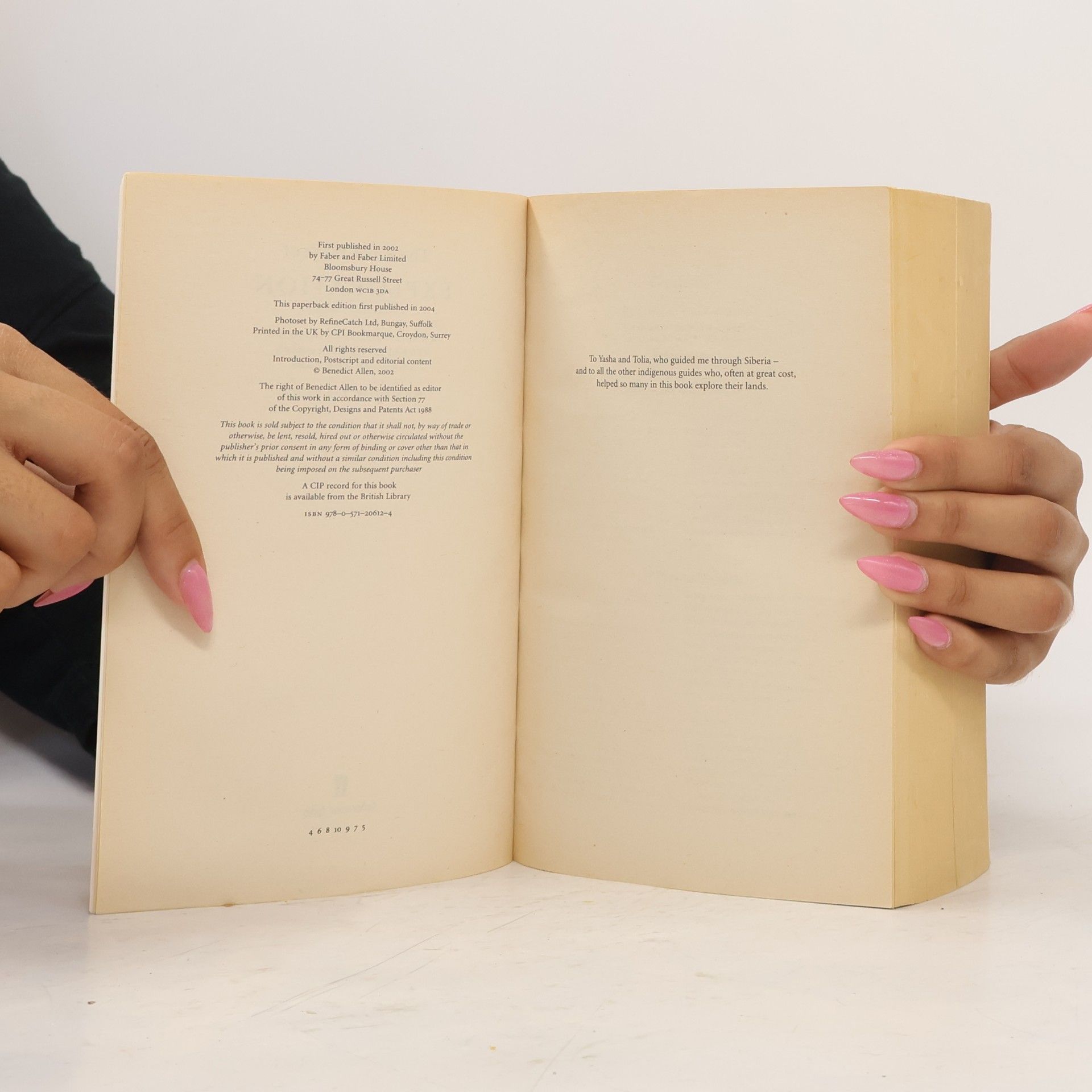 Benedict Allen The Faber Book of Exploration