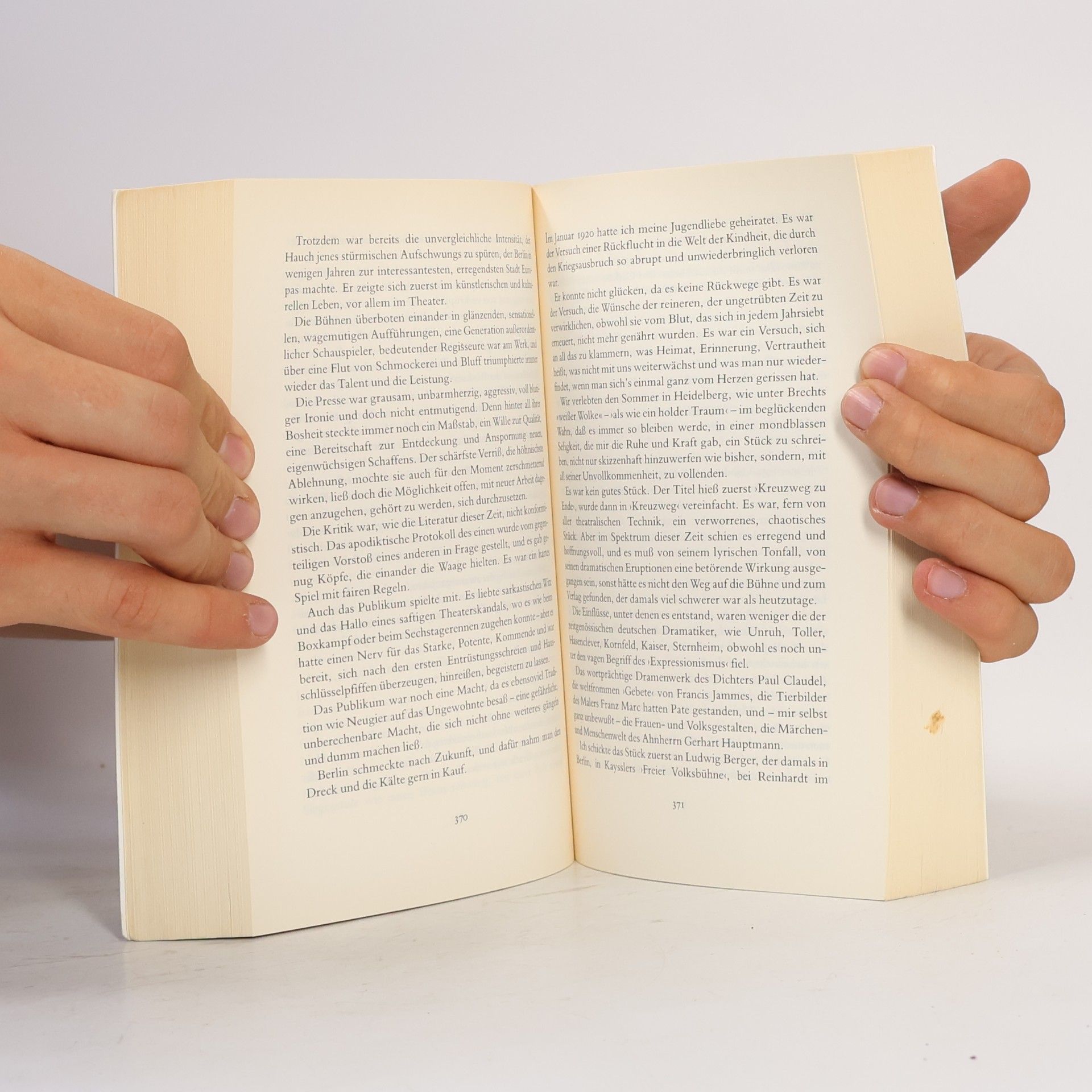 Carl Zuckmayer Als wär's ein Stück von mir : Horen der Freundschaft