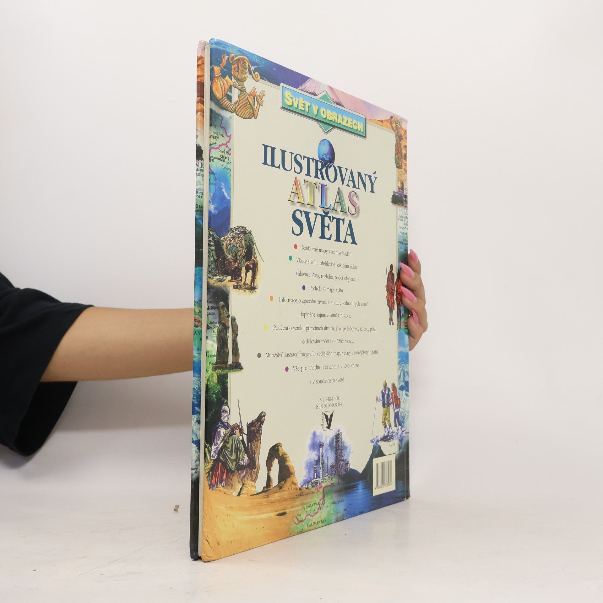 Elisabeth Sackett Ilustrovaný atlas světa svět v obrazech