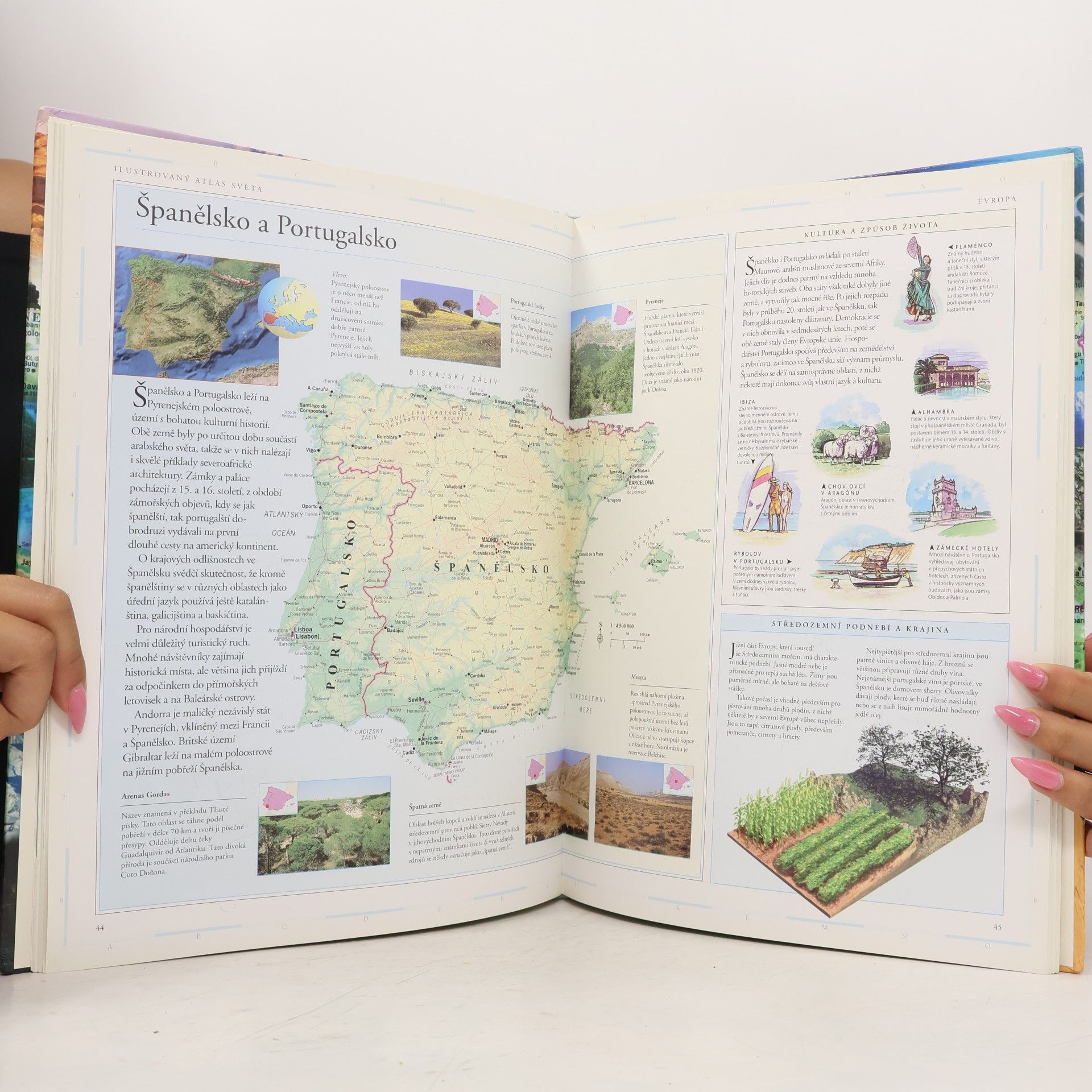 Elisabeth Sackett Ilustrovaný atlas světa svět v obrazech