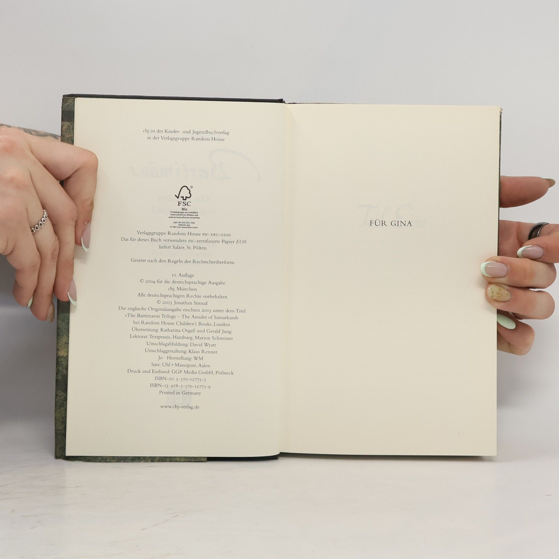 Jonathan Stroud Bartimäus. Das Amulett von Samarkand