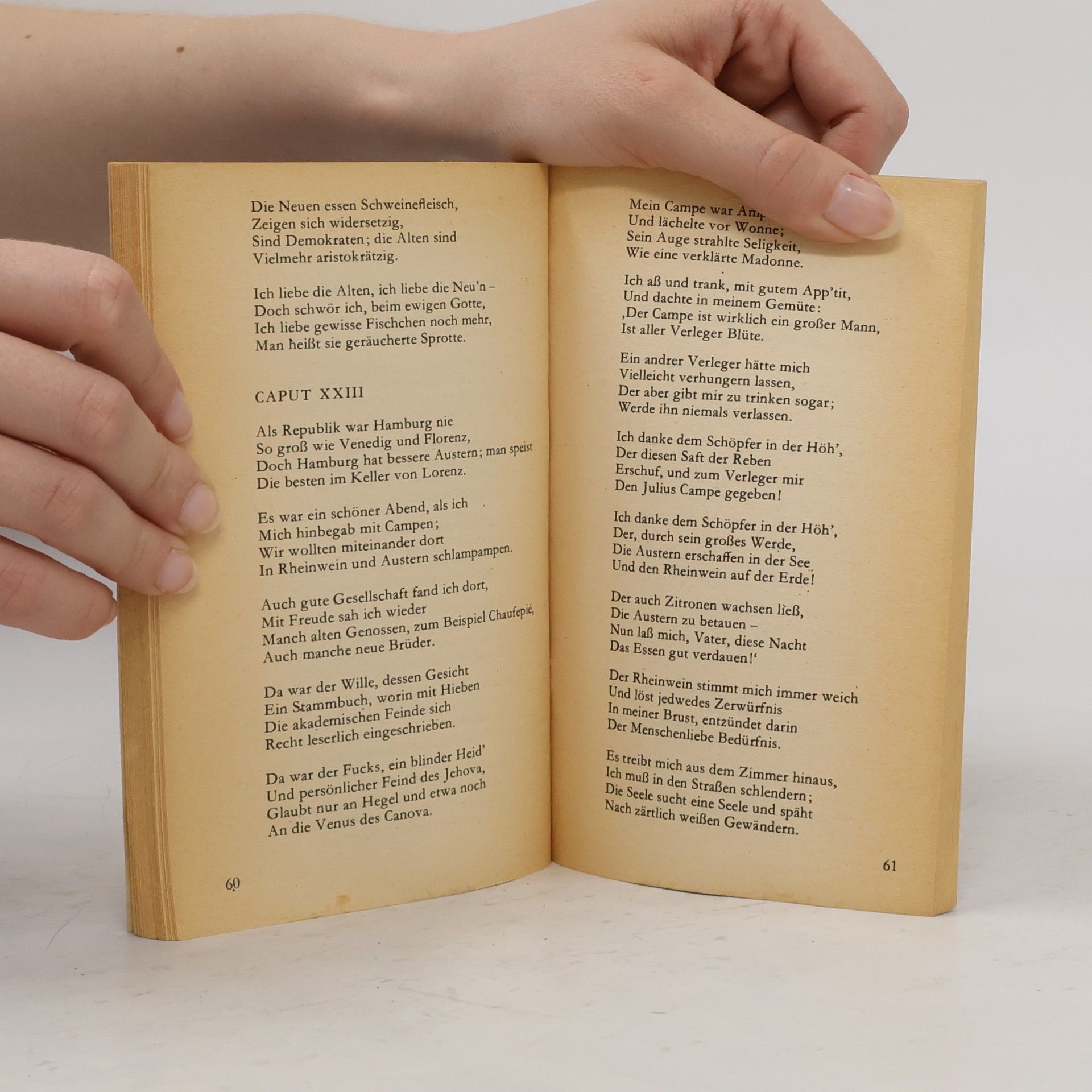 Heinrich Heine Deutschland. Ein Wintermärchen