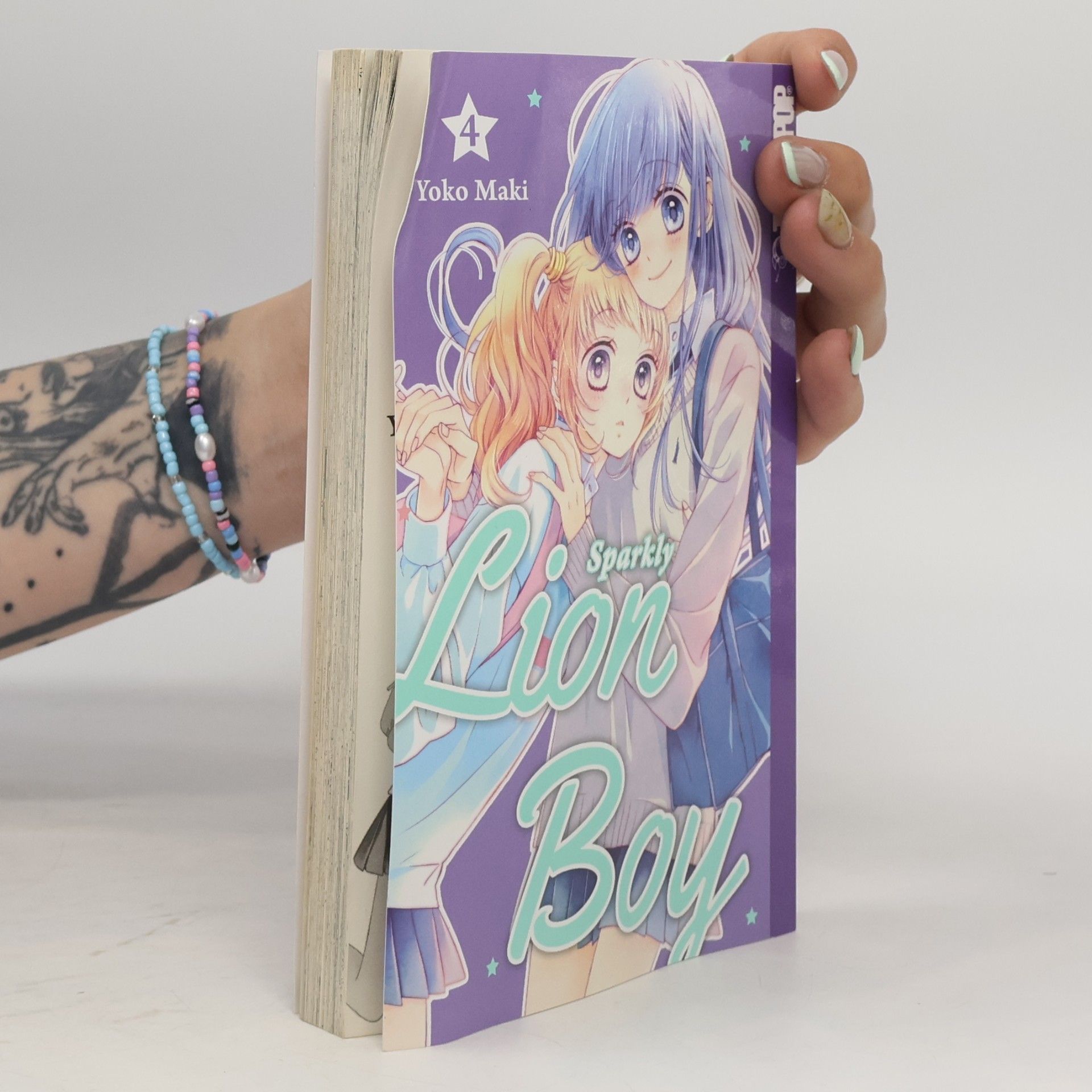 Yōko Maki Sparkly lion boy 4