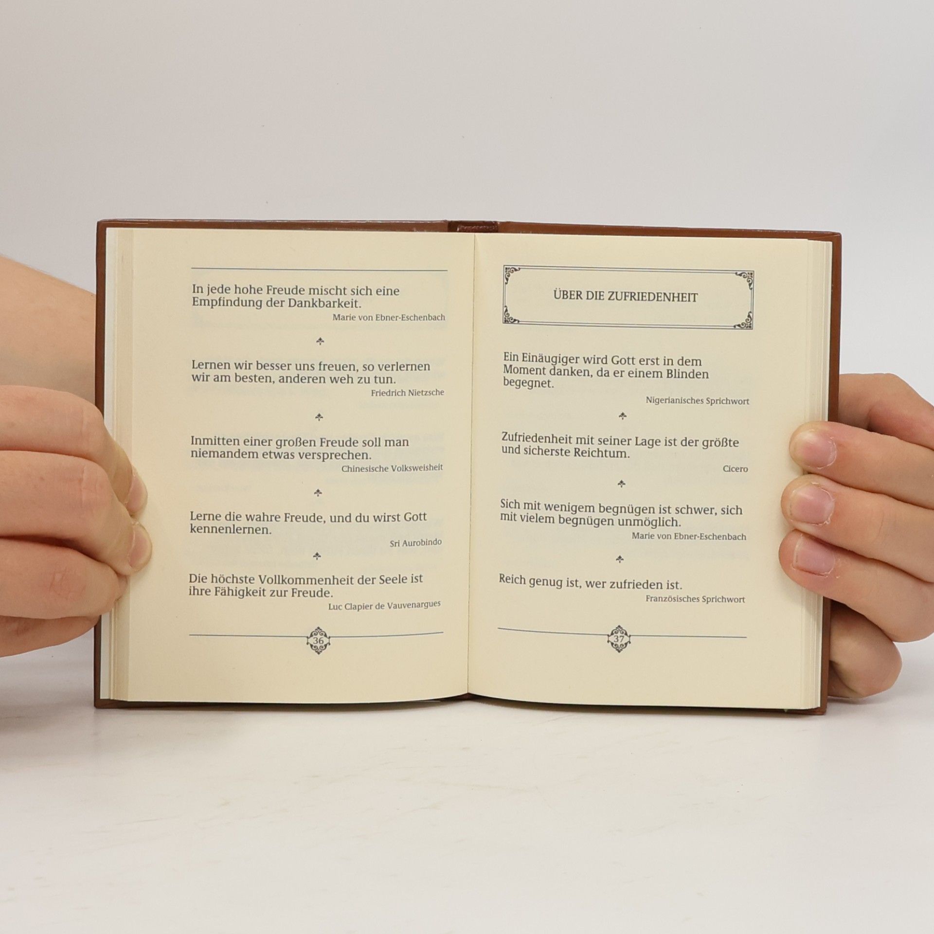 Various authors Das kleine Buch der Lebensweisheiten