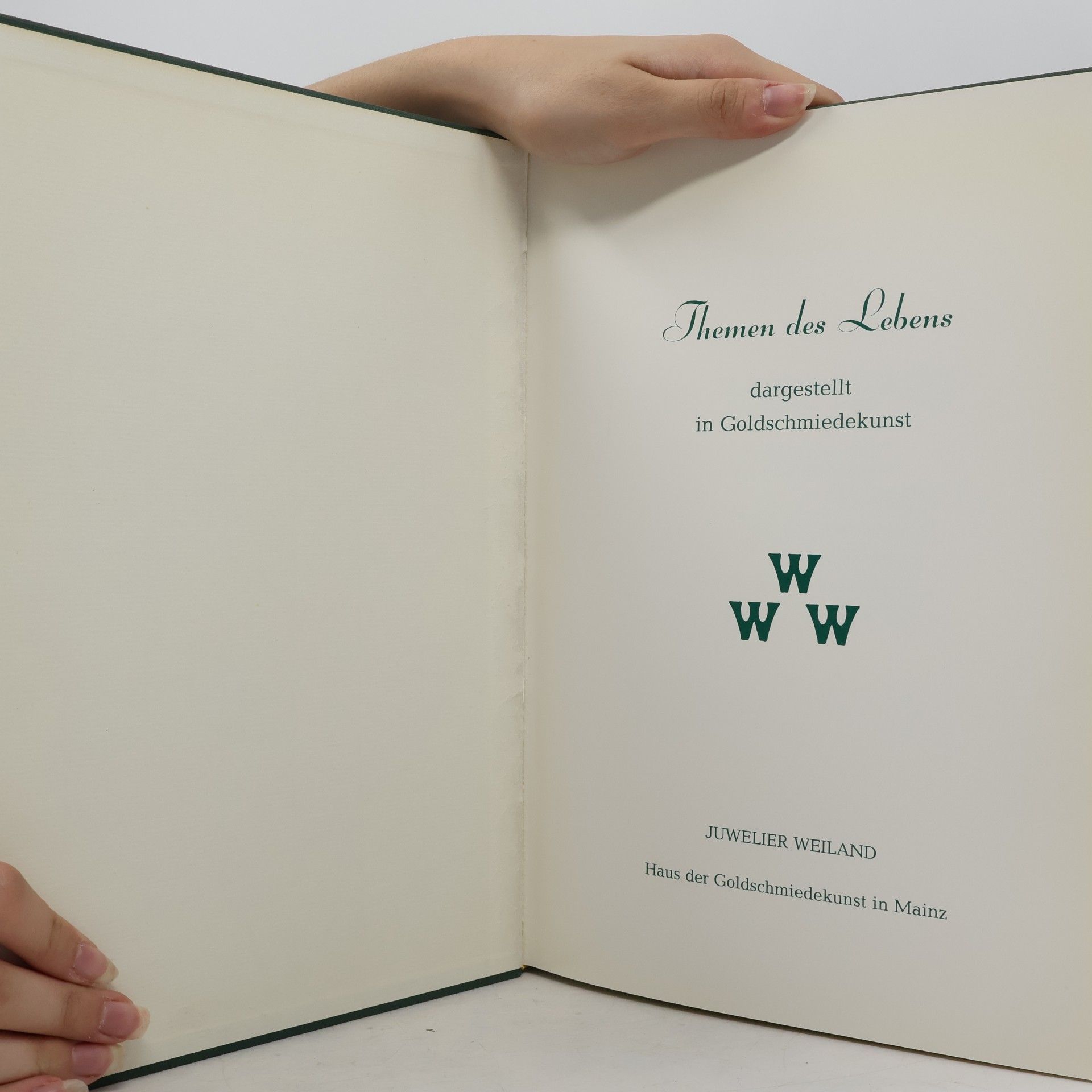 Juwelier Weiland Themen des Lebens dargestellt in Goldschmiedekunst