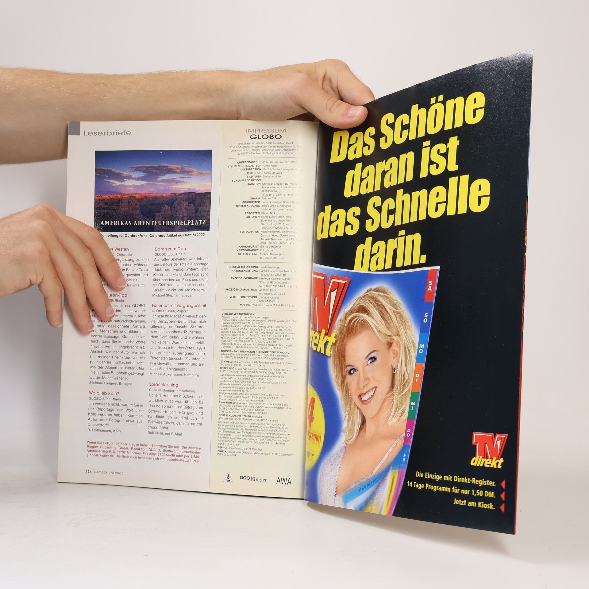 Autorenkollektiv Globo. Das Reisemagazin 7,8/2000