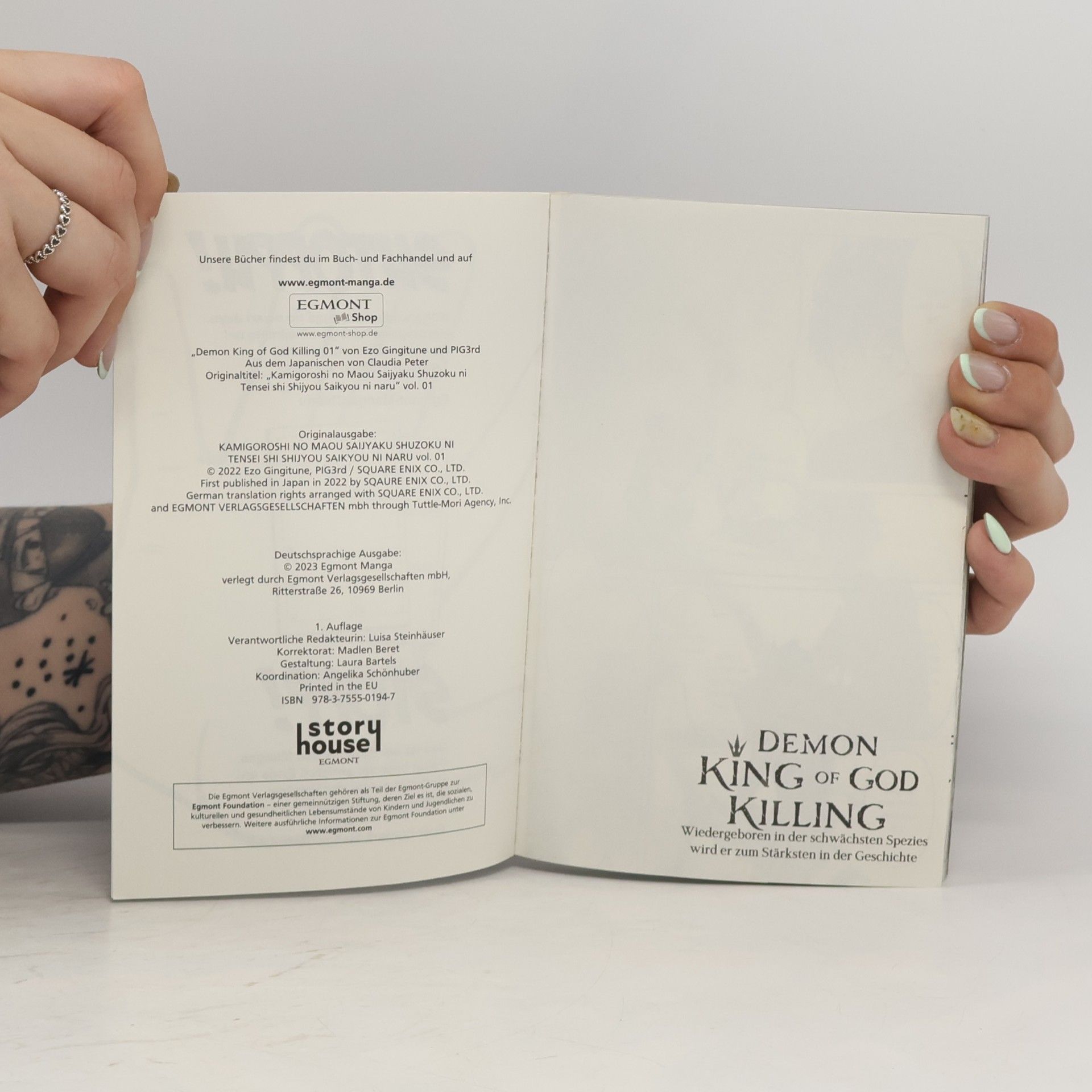 Ezo Gingitune Demon King of God Killing 01
