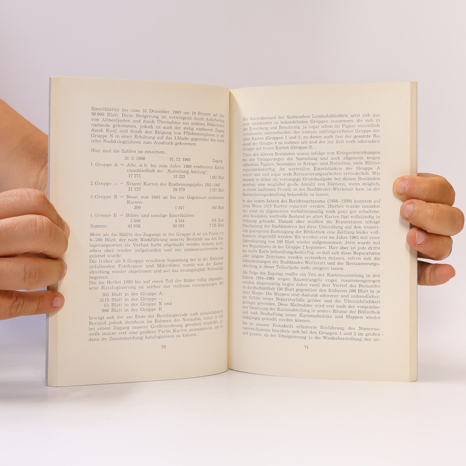 Burkhard Burgemeister Aus der Arbeit der Sächsischen Landesbibliothek 1956–1965
