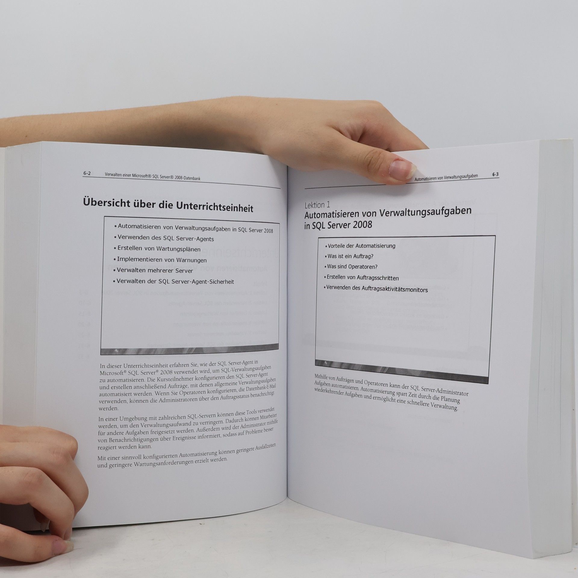 Autorenkollektiv Verwalten einer Microsoft SQL Server 2008-Datenbank