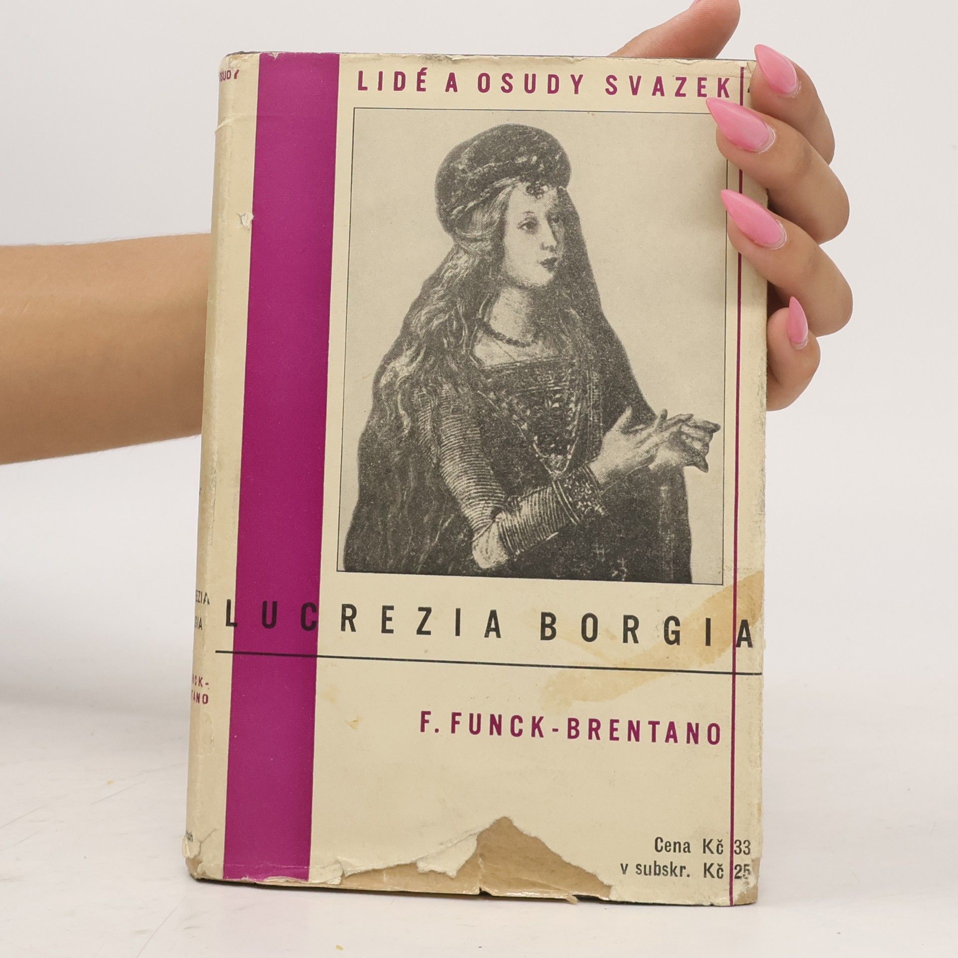 Frantz FunckBrentano Lucrezia Borgia