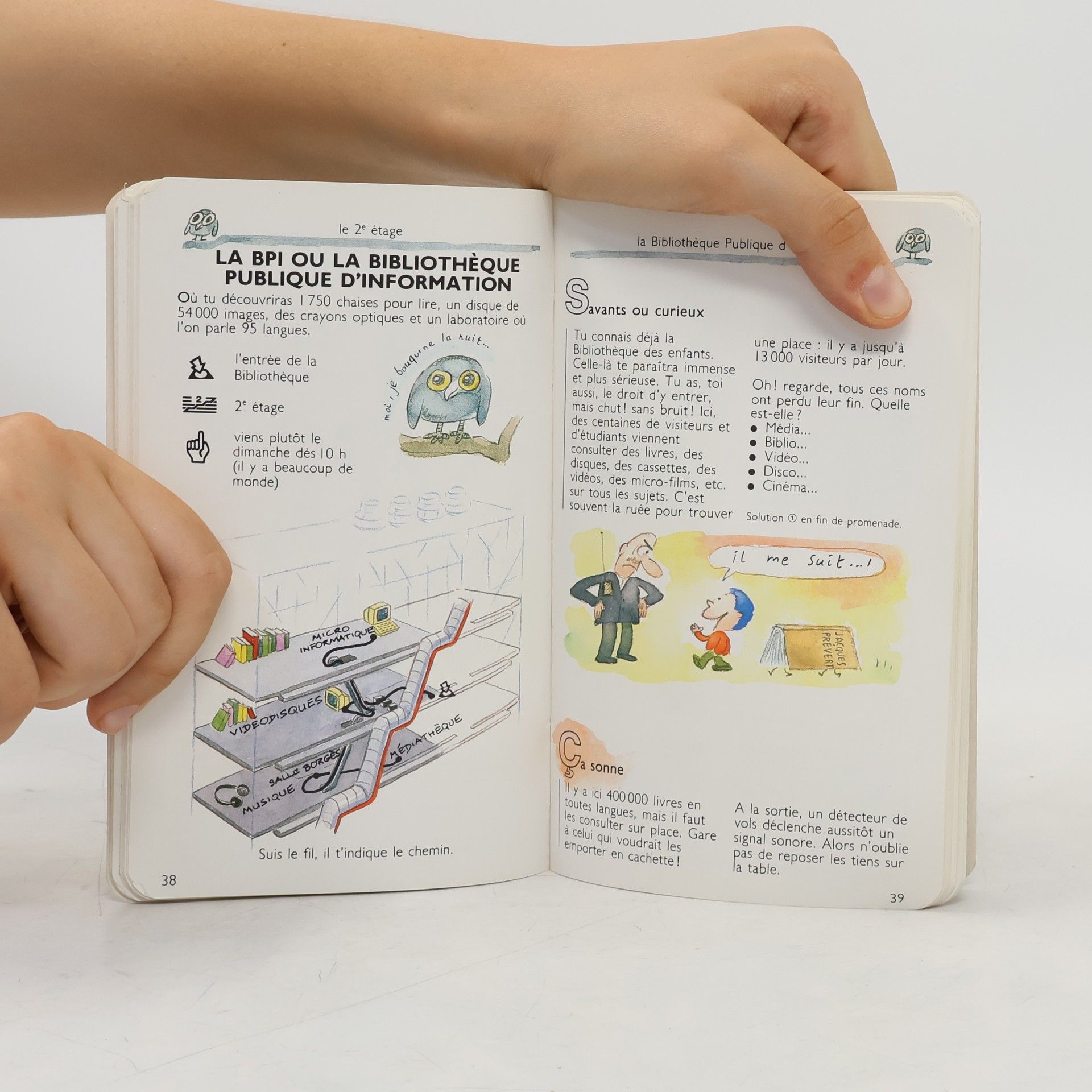 Fernando Puig Rosado Les Petits Bleus: Guide du Centre Pompidou
