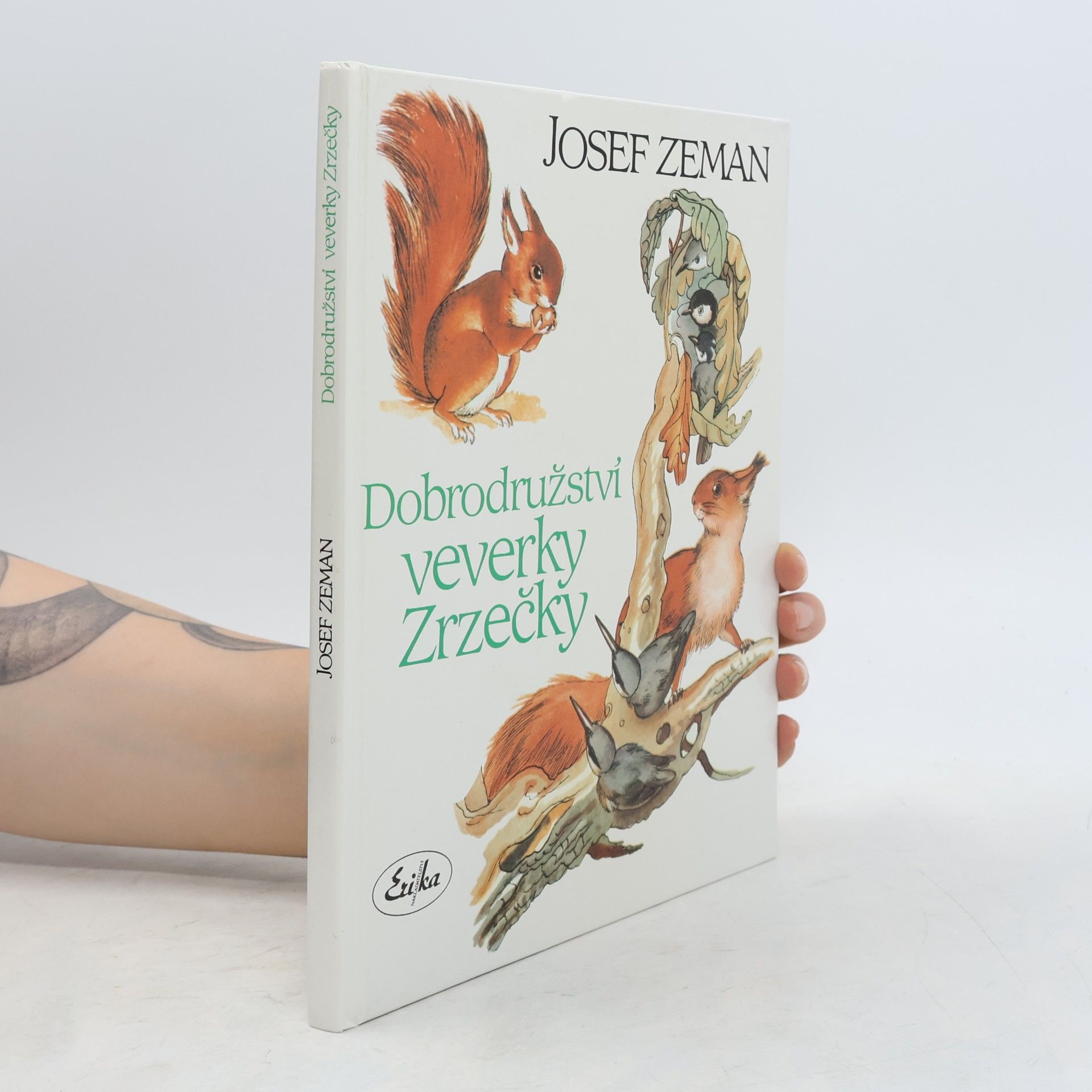 Josef Zeman Dobrodružství veverky Zrzečky