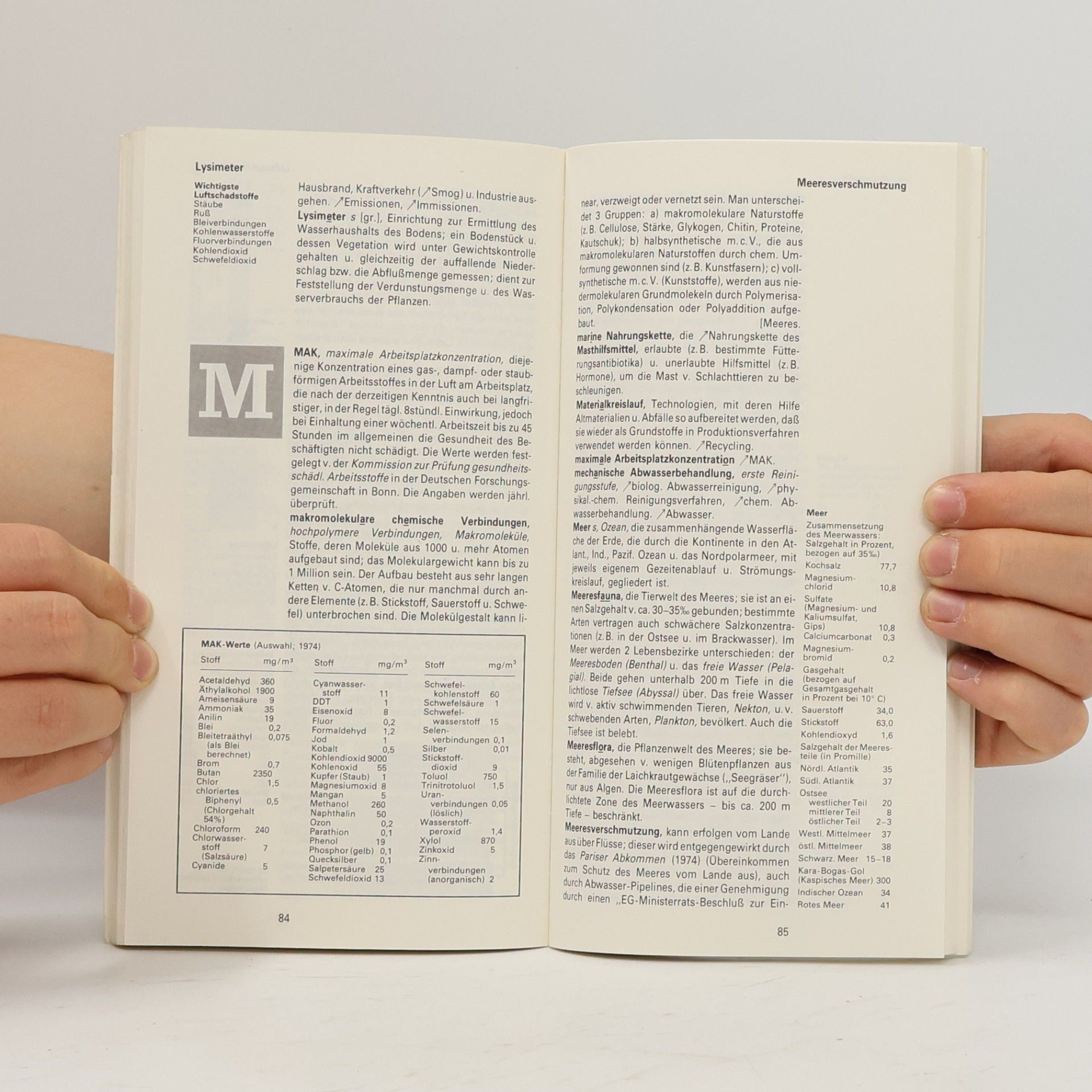 Kolektiv autorů Umwelt und Chemie von A-Z