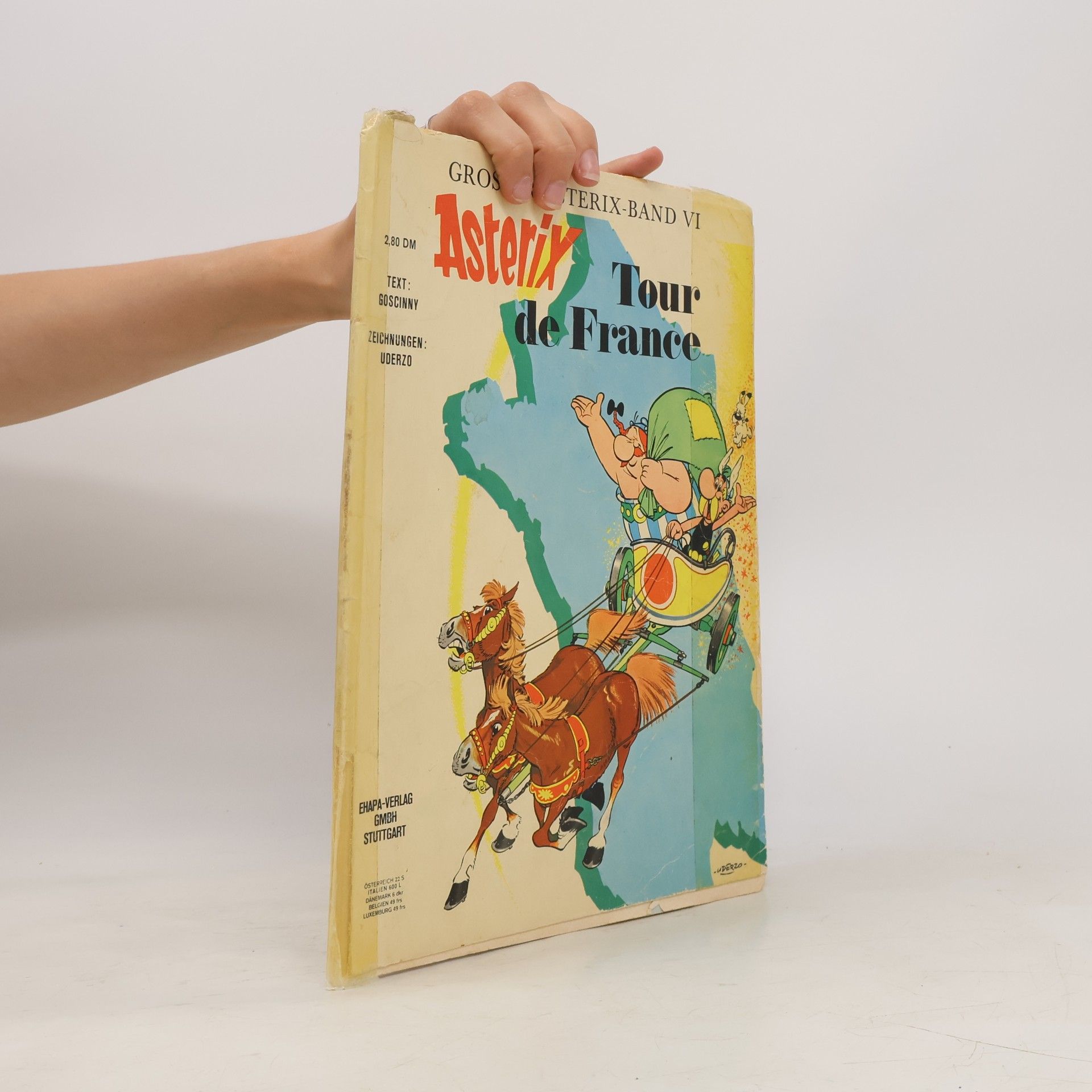 Albert Uderzo Asterix. Tour de France