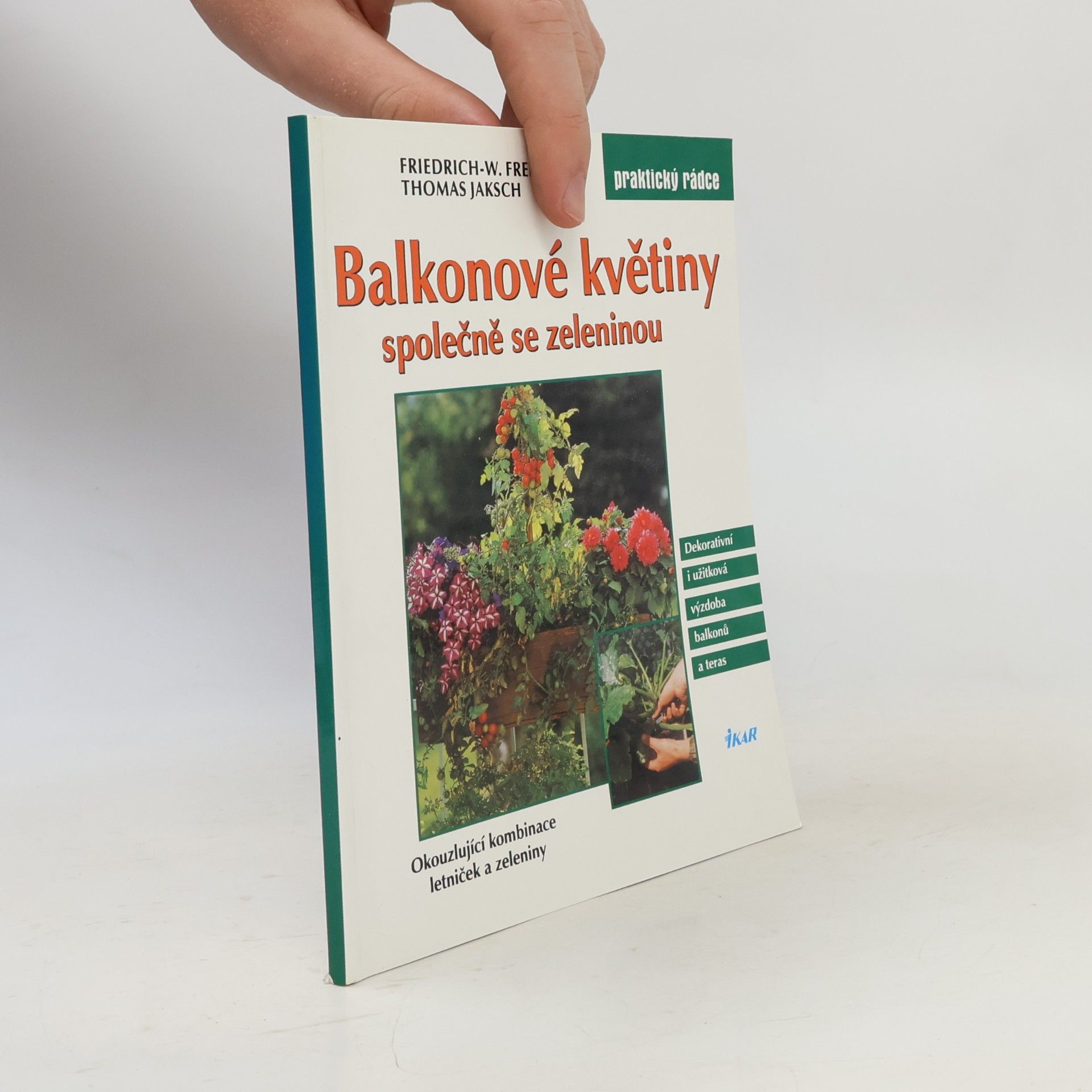 Friedrich-Wilhelm Frenz Balkonové květiny společně se zeleninou