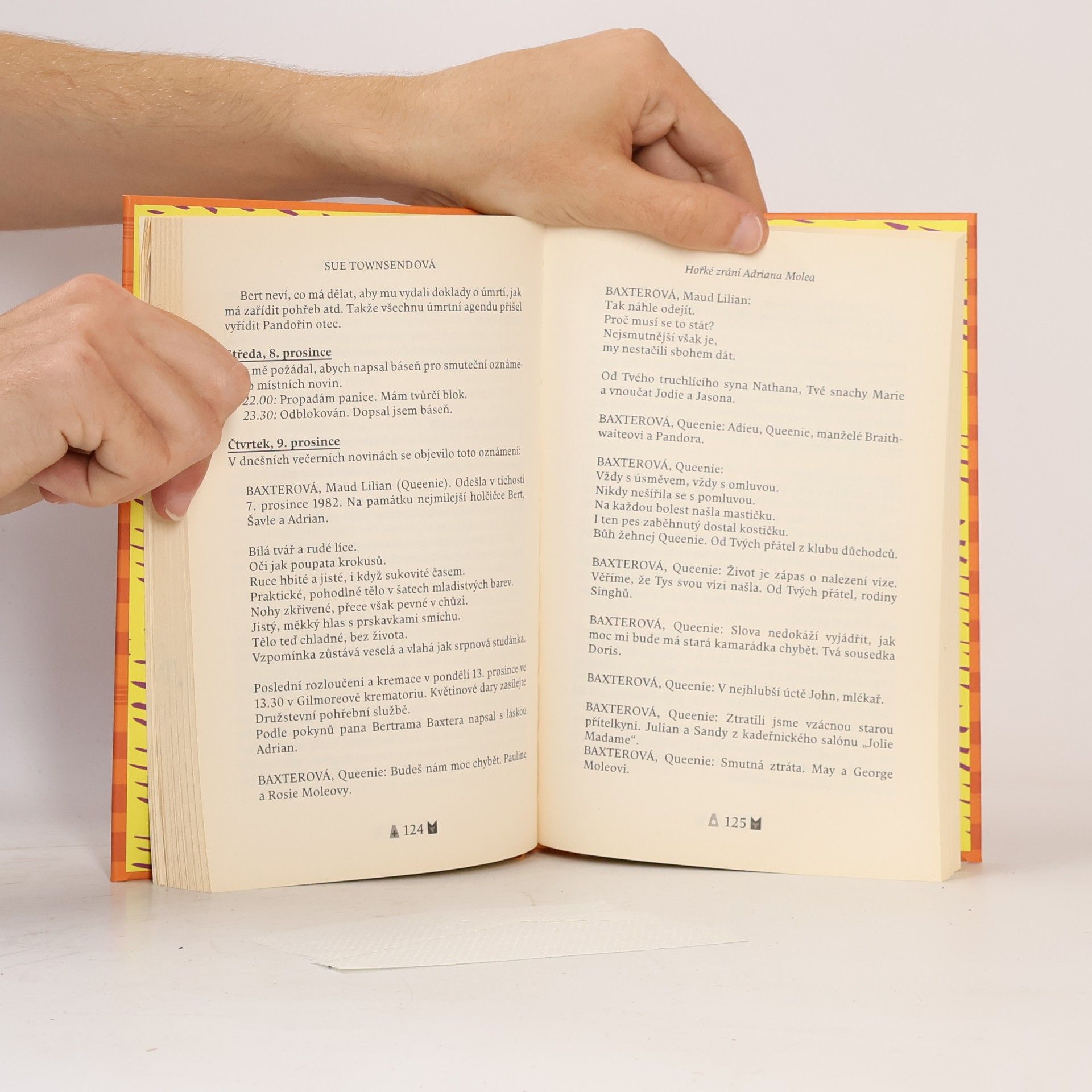 Sue Townsend Hořké zrání Adriana Molea