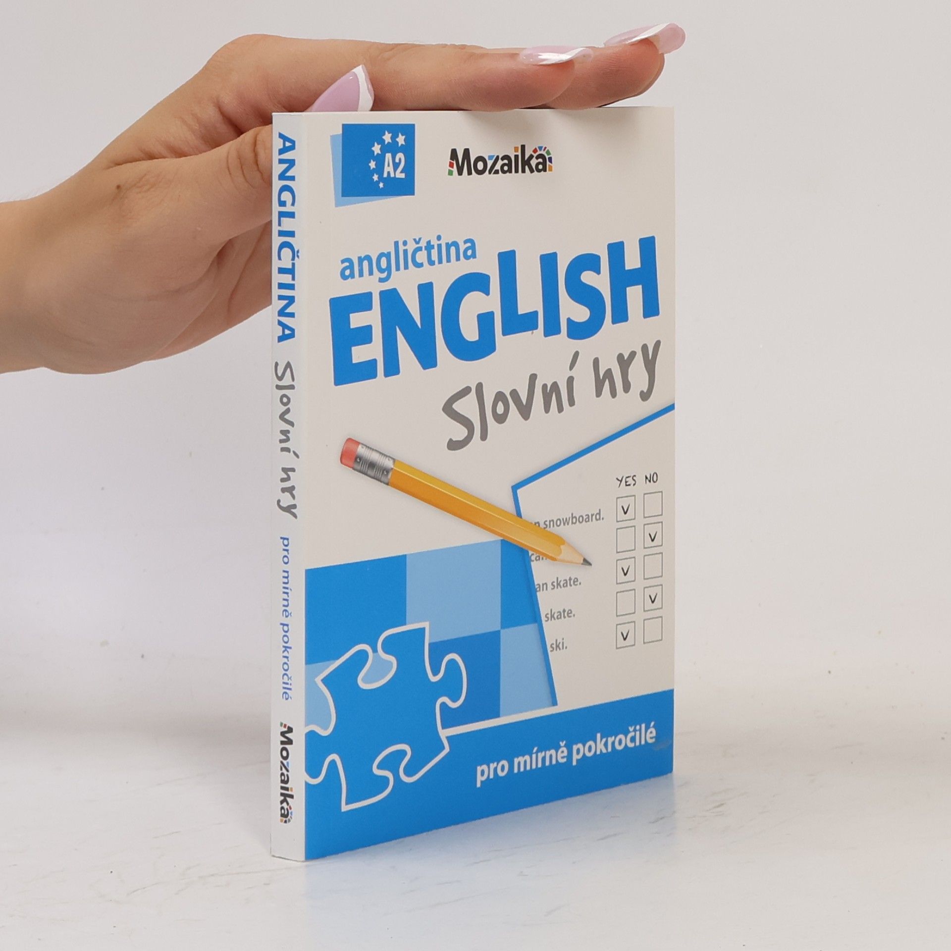 Antonín Šplíchal English = Angličtina : slovní hry pro mírně pokročilé : A2