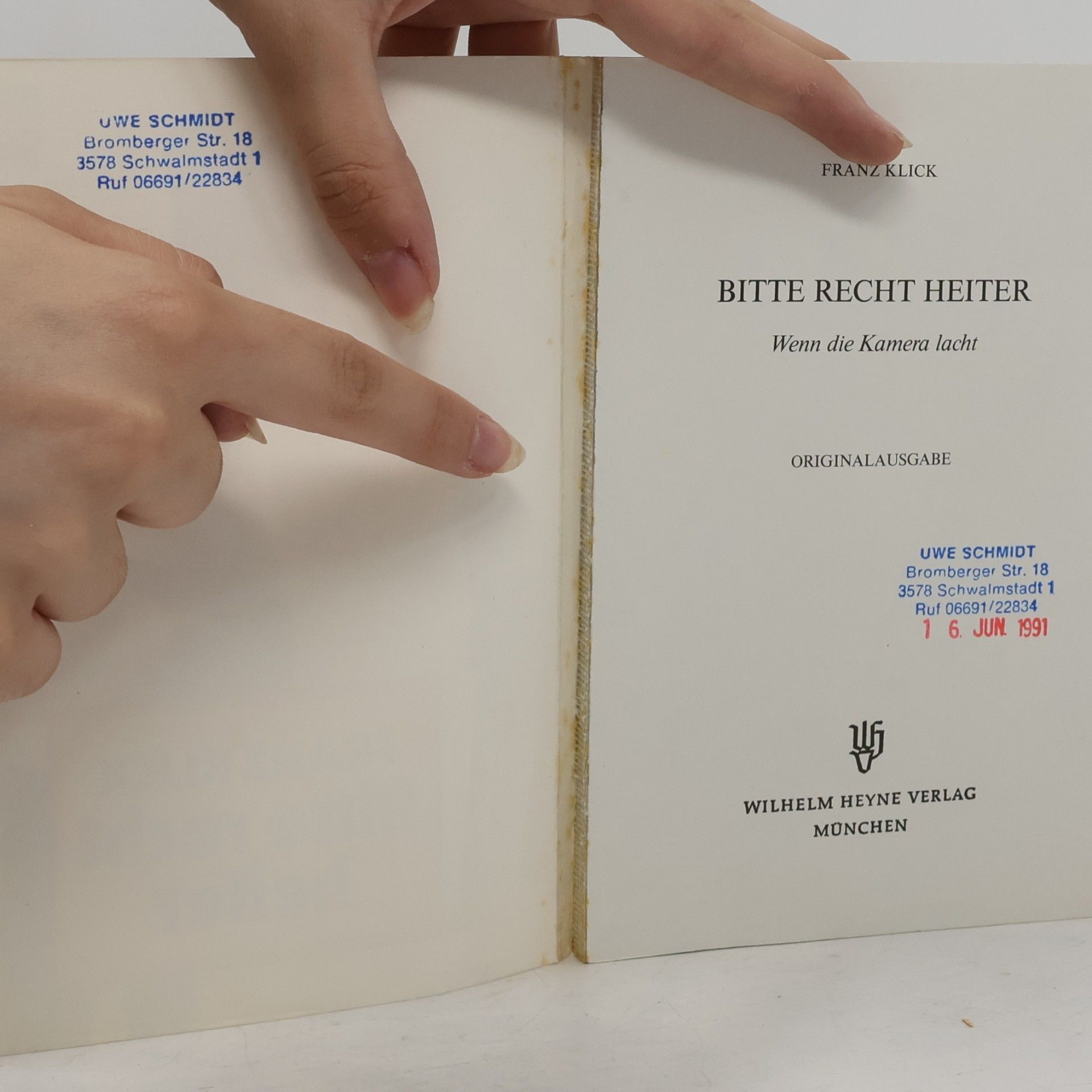 Franz Klick Bitte recht heiter