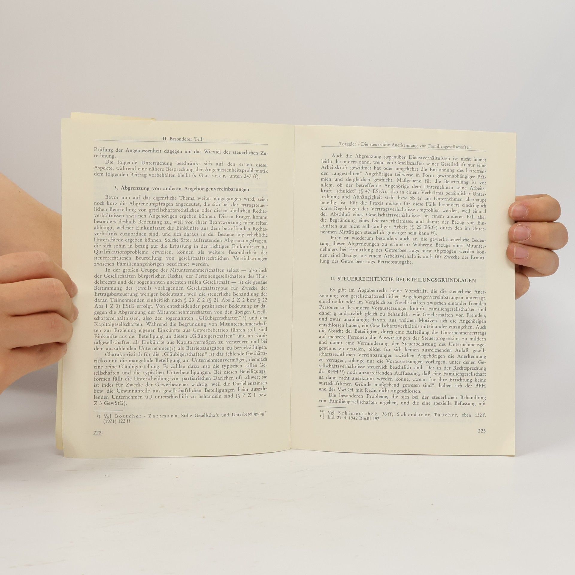 Hans Georg Ruppe Familienverträge und Individualbesteuerung