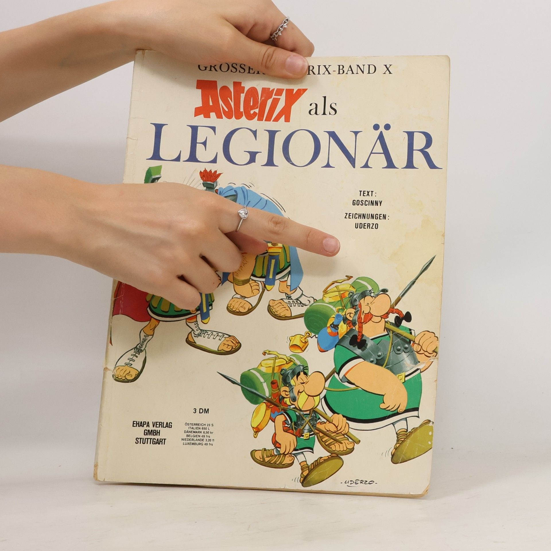 René Goscinny Grosser Asterix Band X. Asterix als Legionär