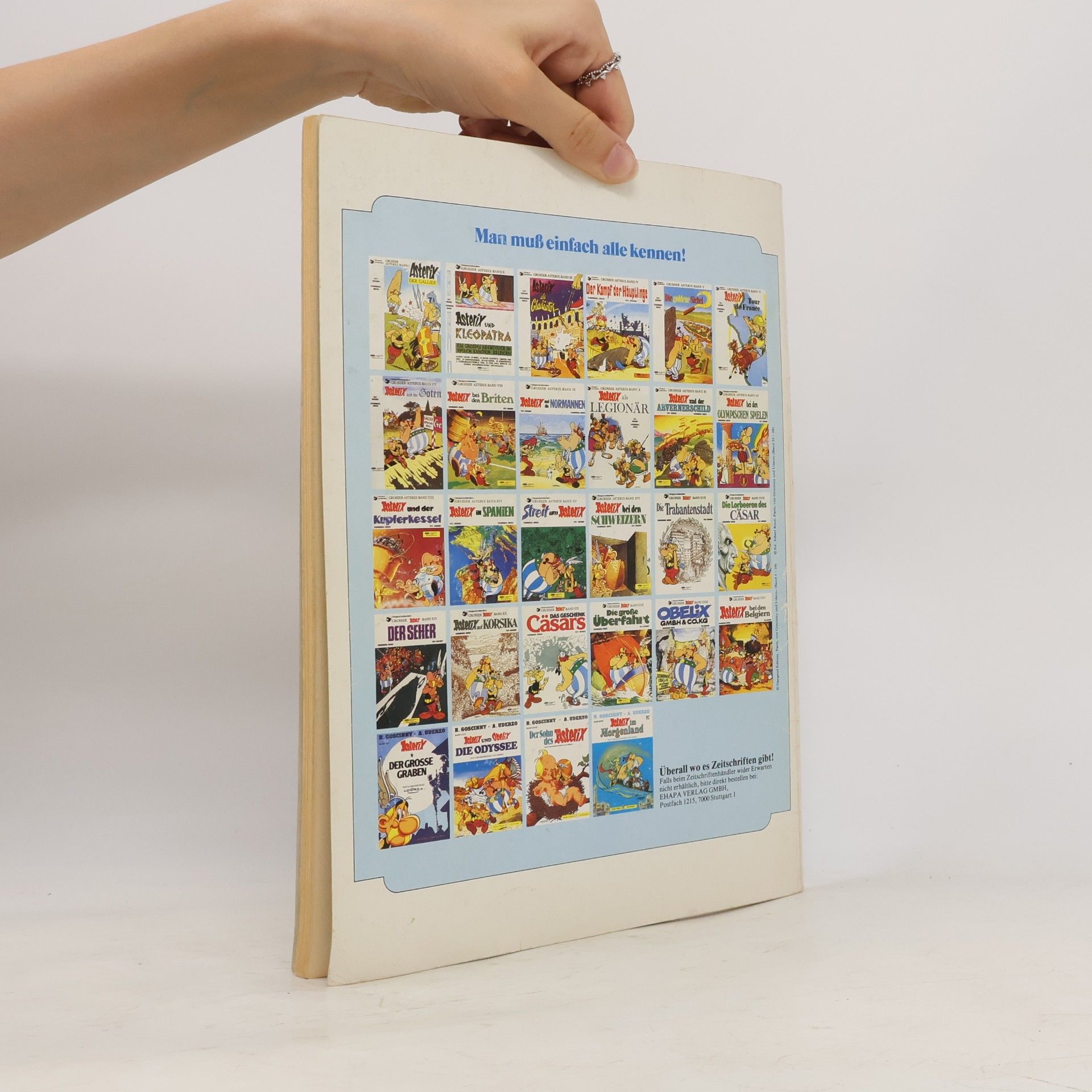 René Goscinny Asterix und der Arvernerschild