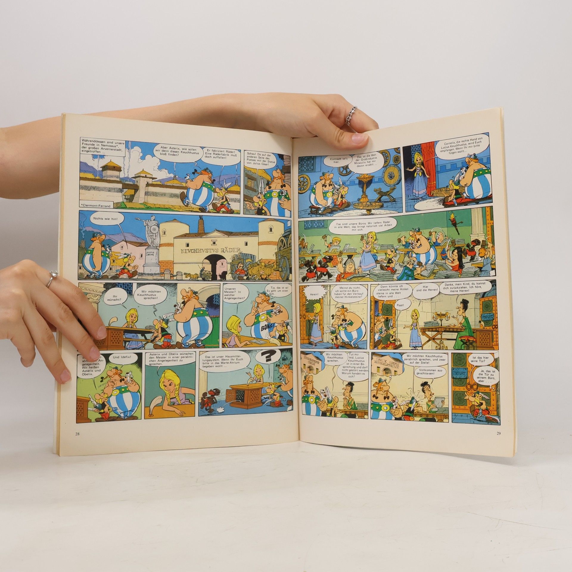 René Goscinny Asterix und der Arvernerschild