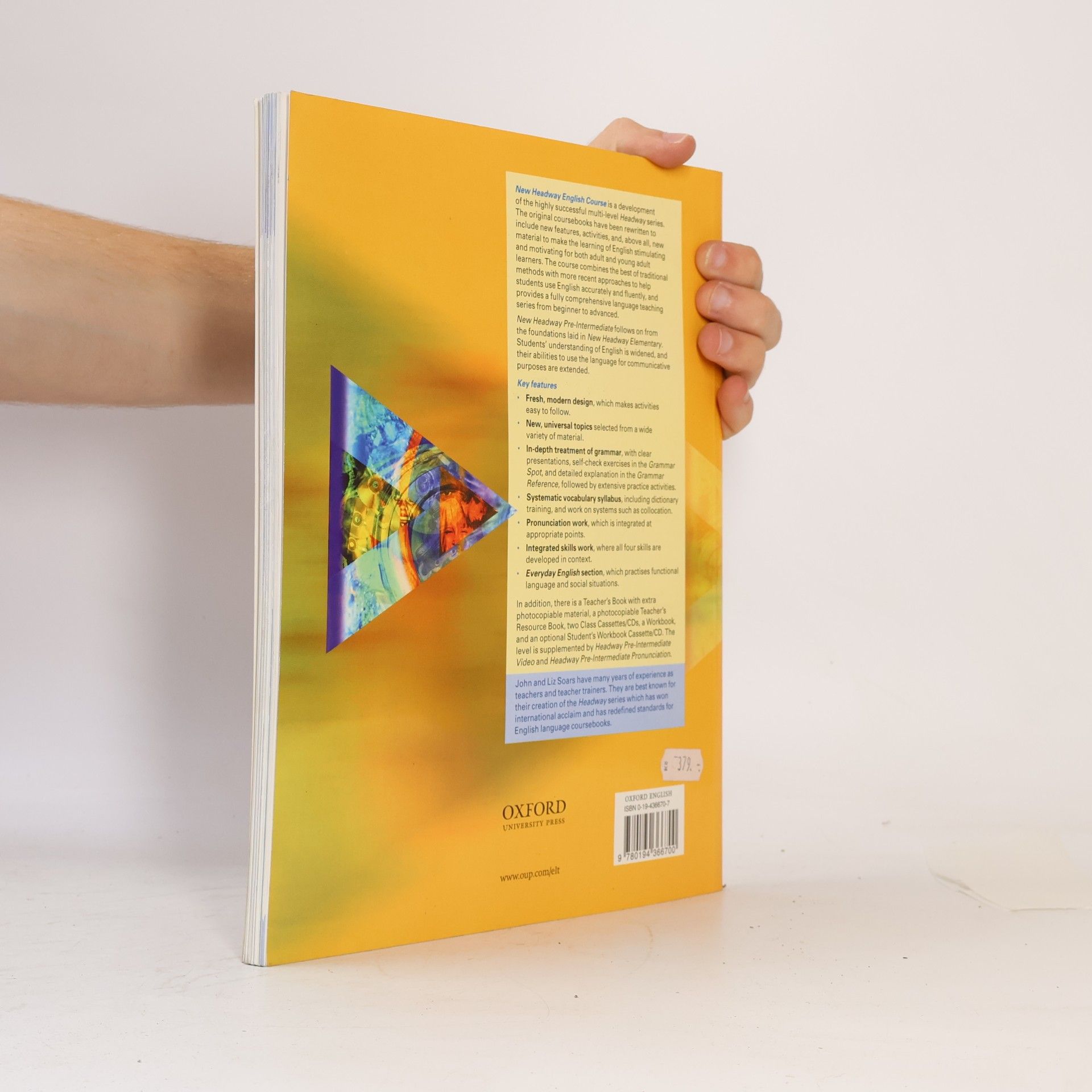 Liz Soars Headway English Course Pre-Intermediate. Student´s book